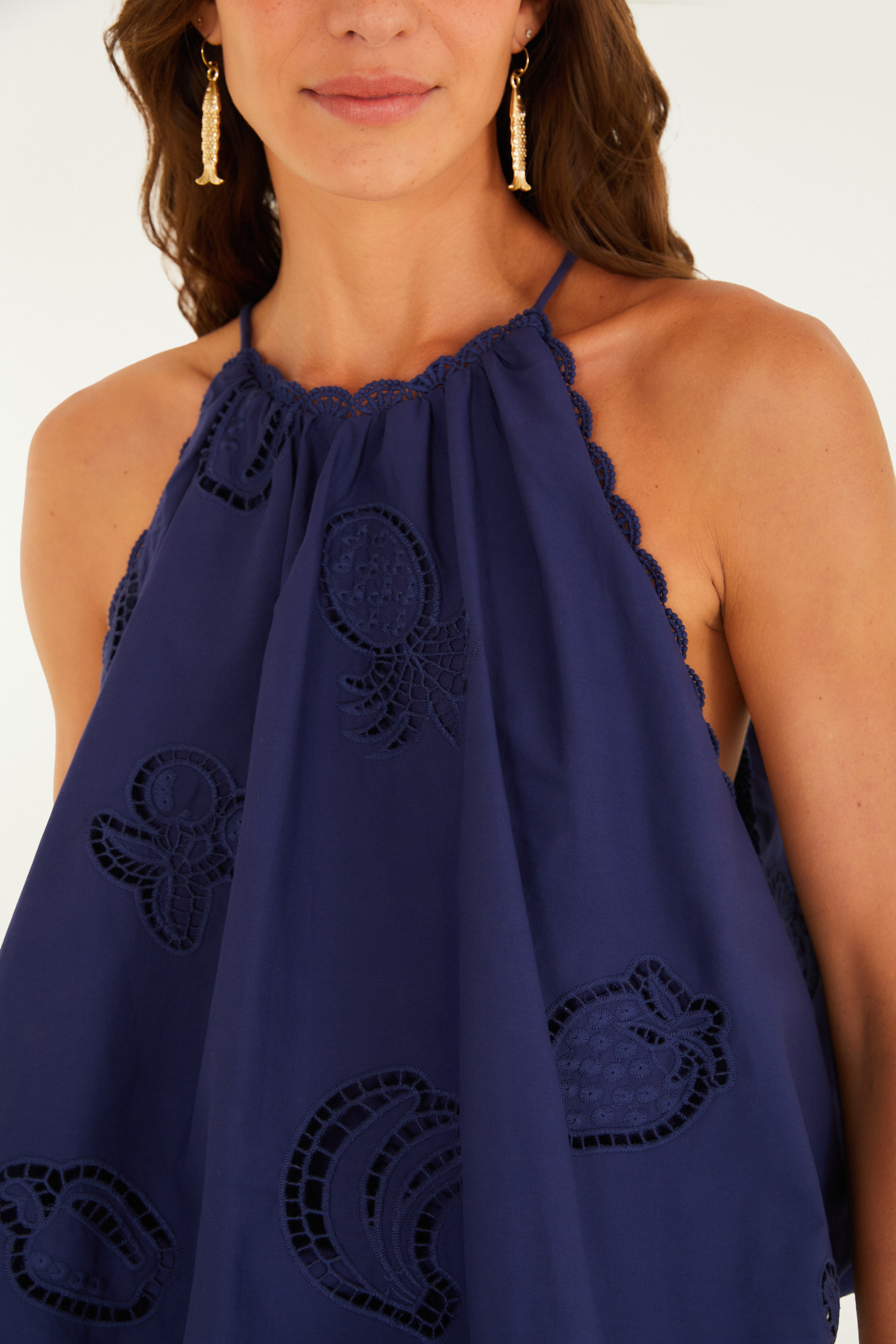 Blusa Balonê Laise Buquê