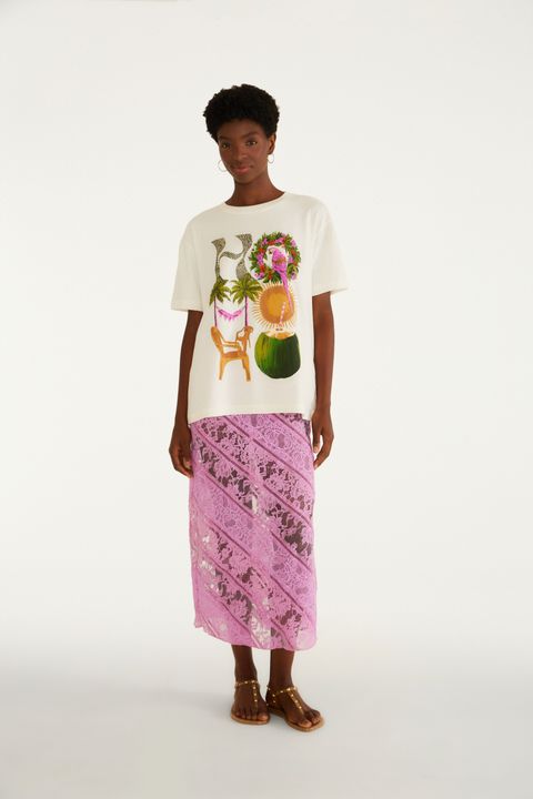 Saia Patch de Renda — FARM Rio
