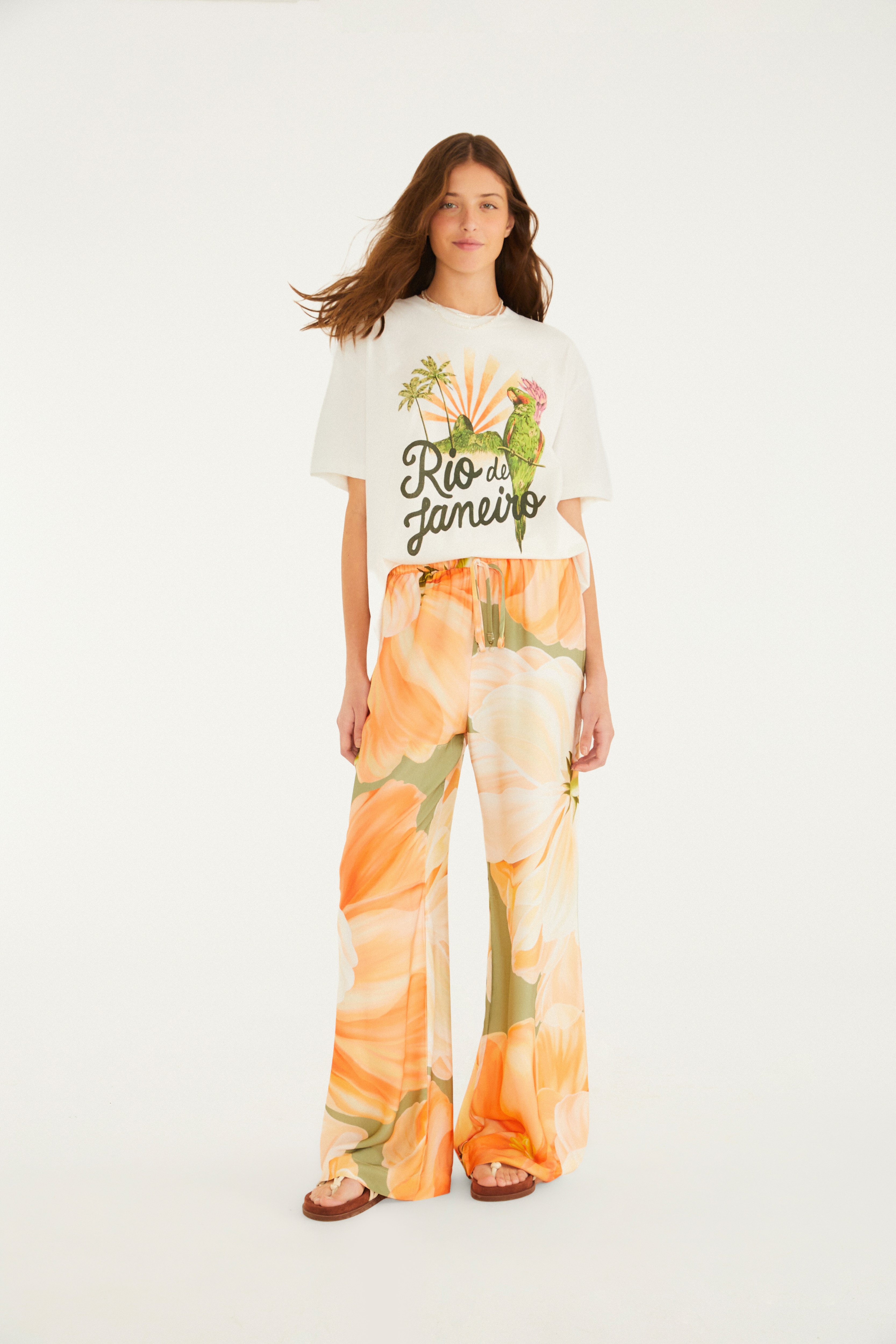 Calça Estampada Amarilis