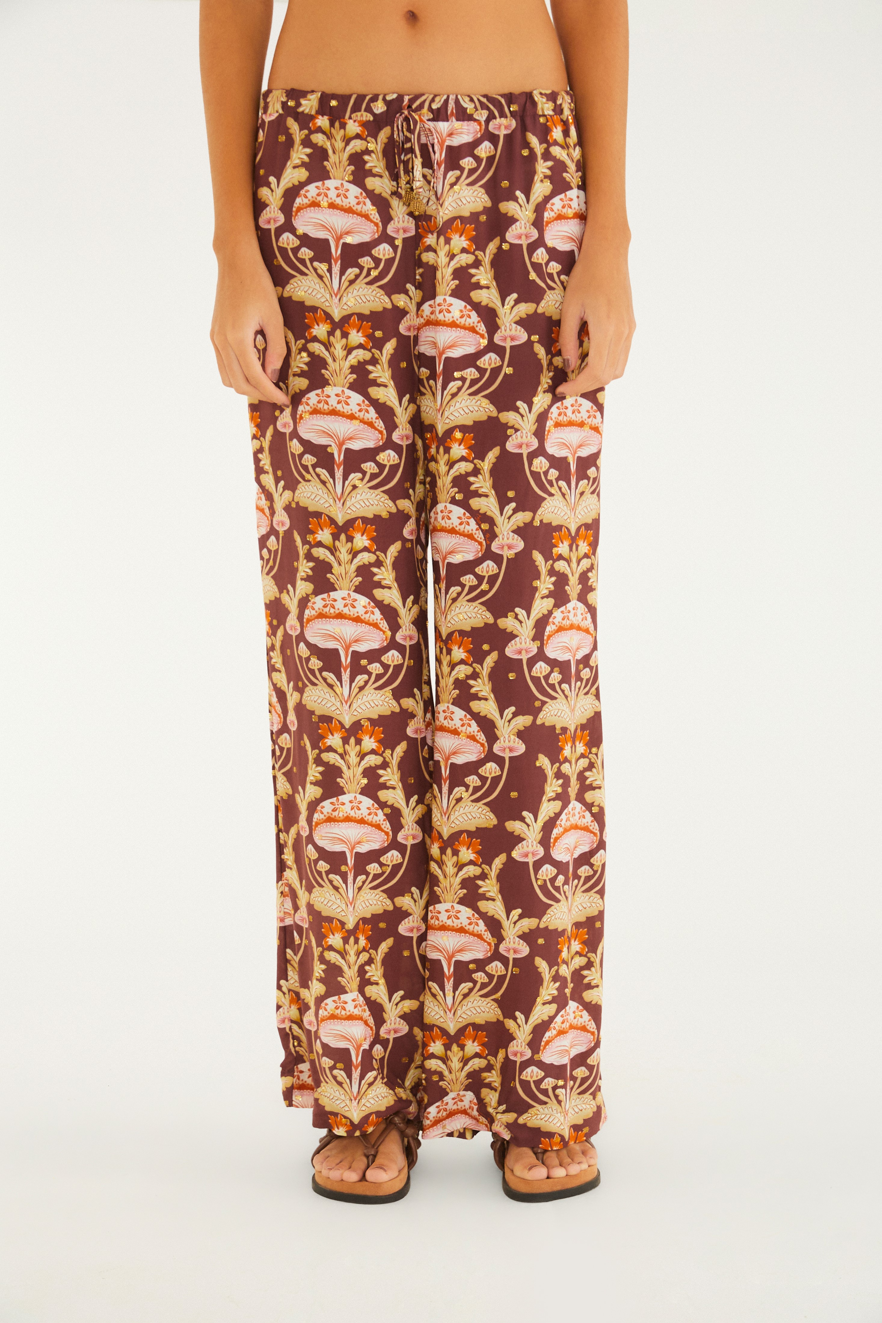 Calça Estampada Doce Cogumelo
