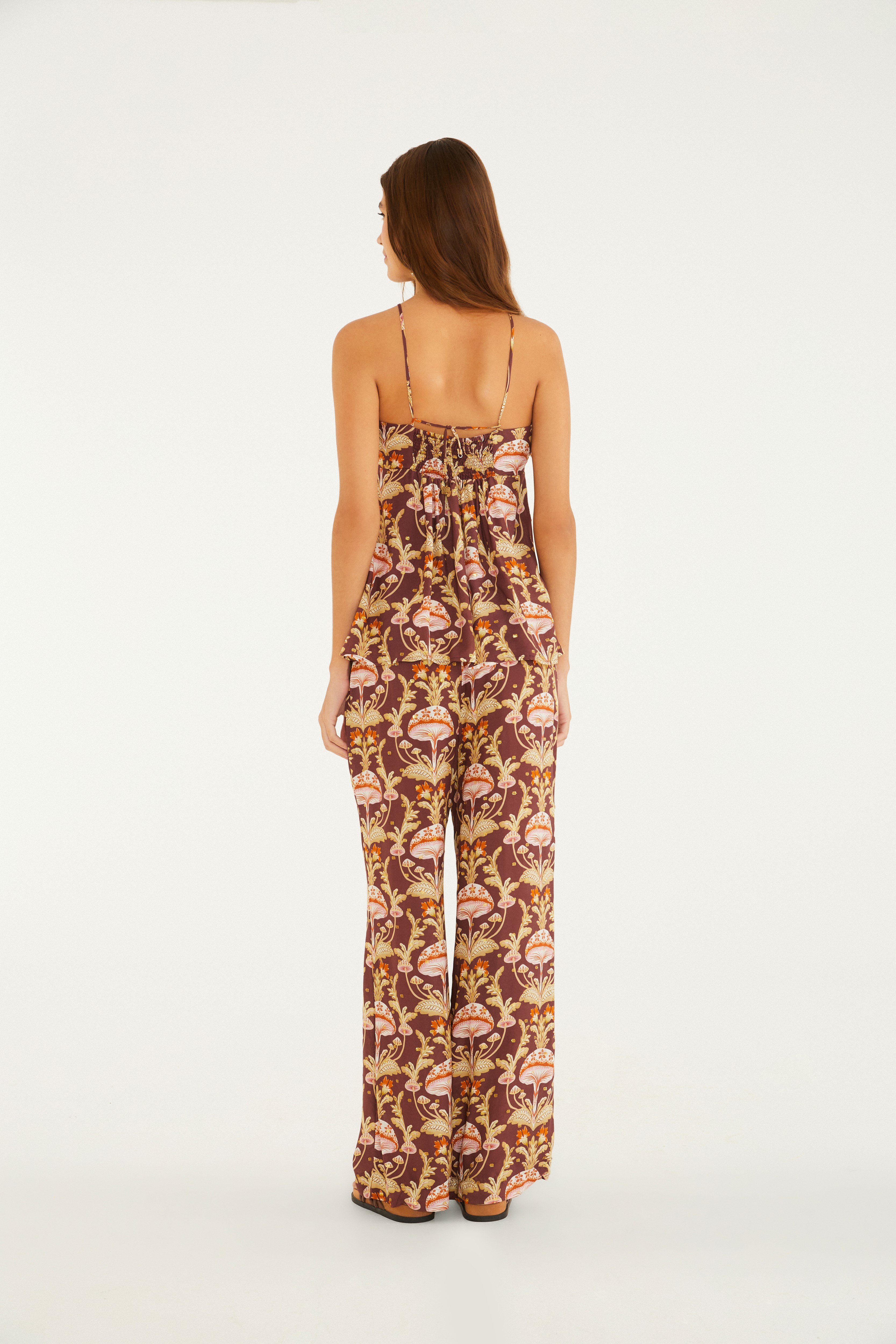 Calça Estampada Doce Cogumelo