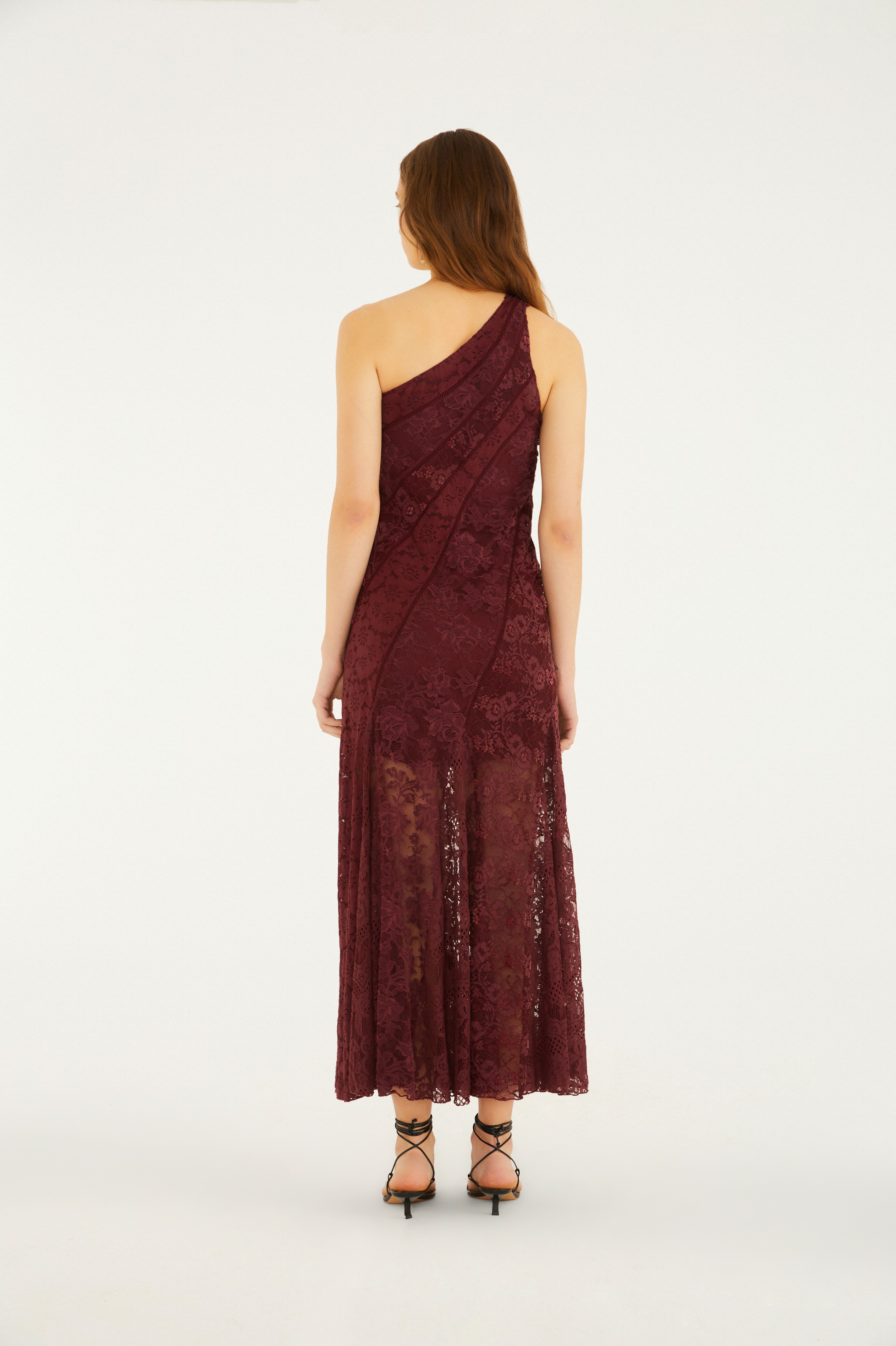 Vestido Nesga Patch De Renda