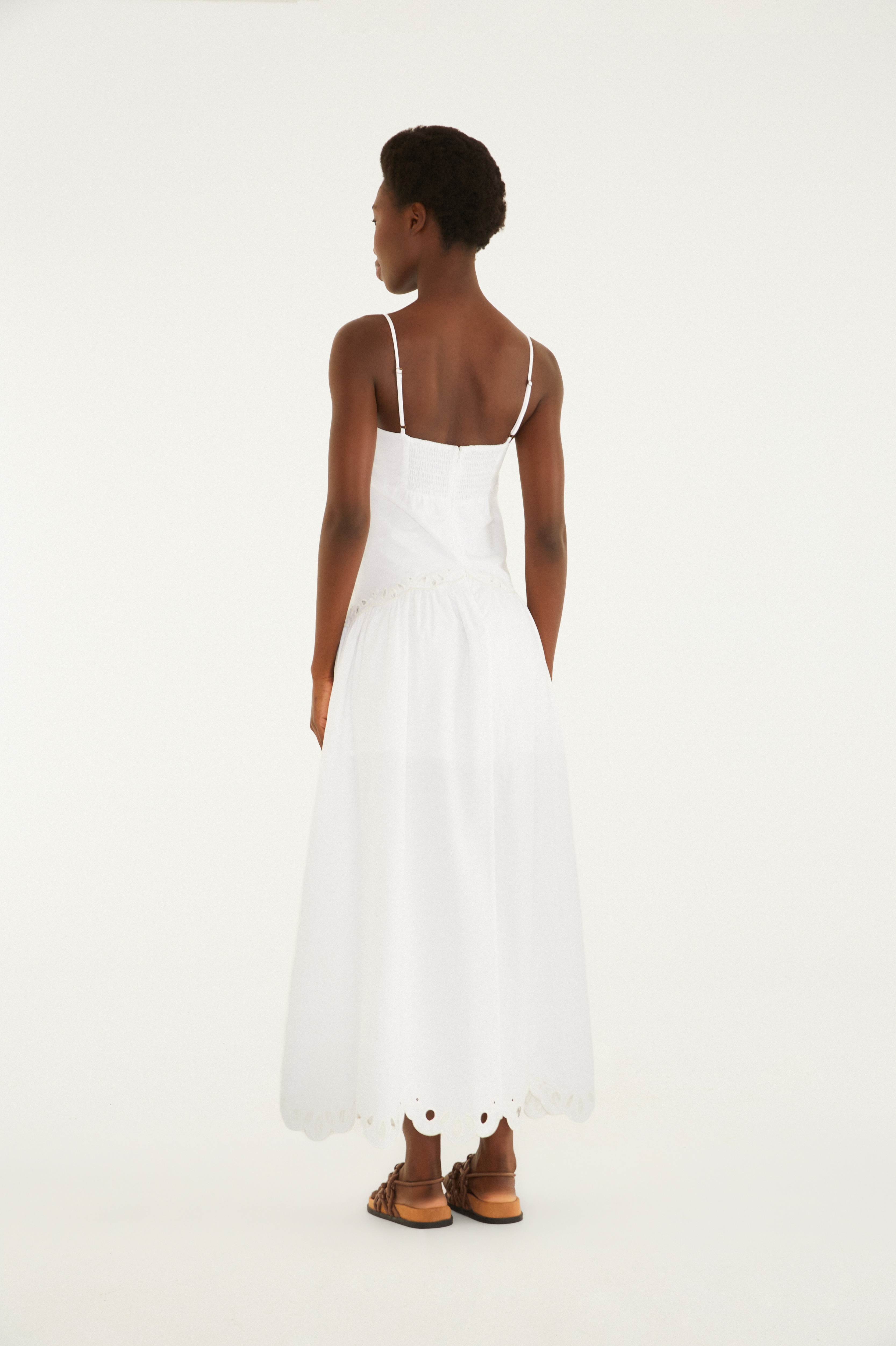 Vestido  Richelieu Camafeu