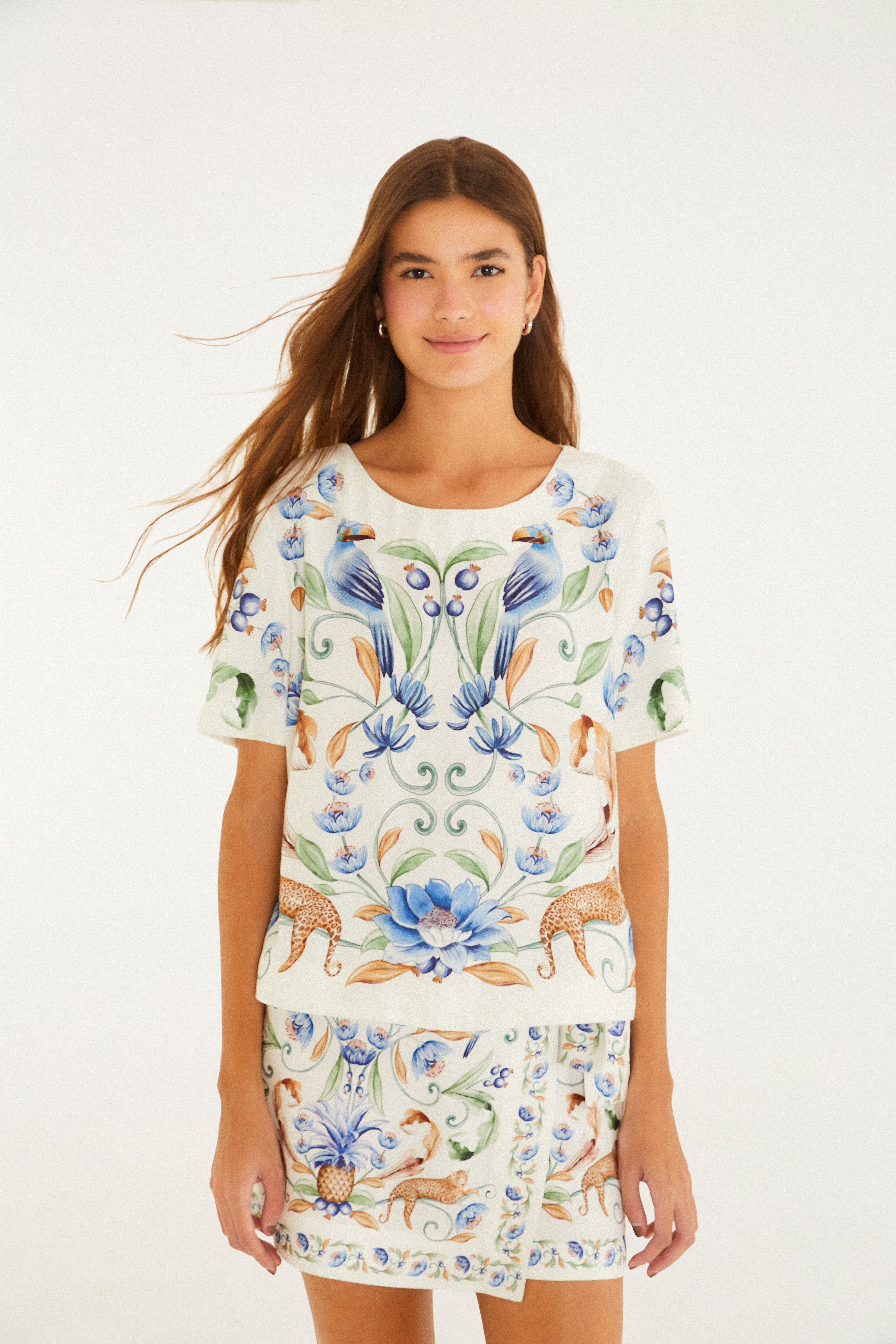 T-Shirt Estampada Elsa
