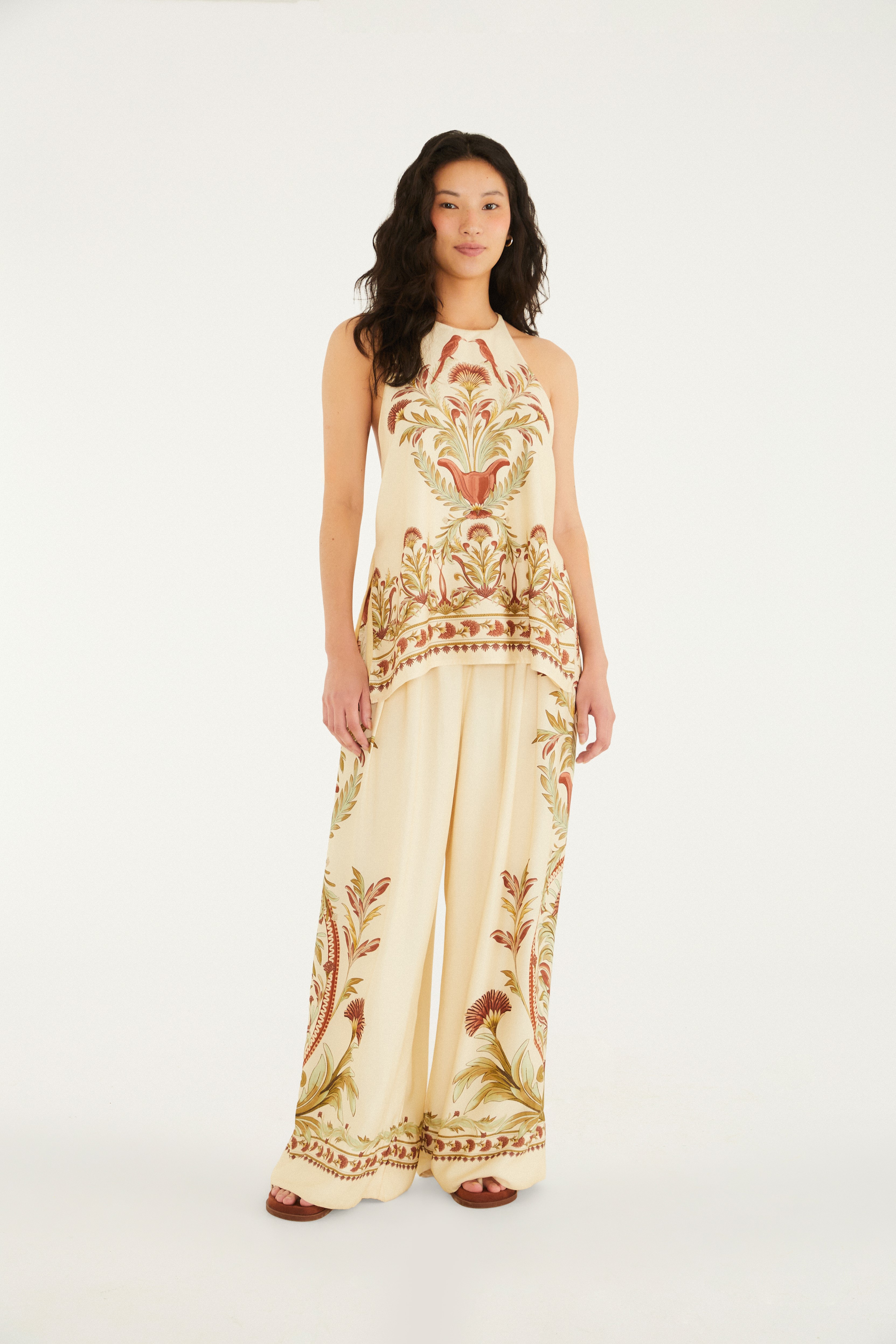 Regata Estampada Jardim Louise