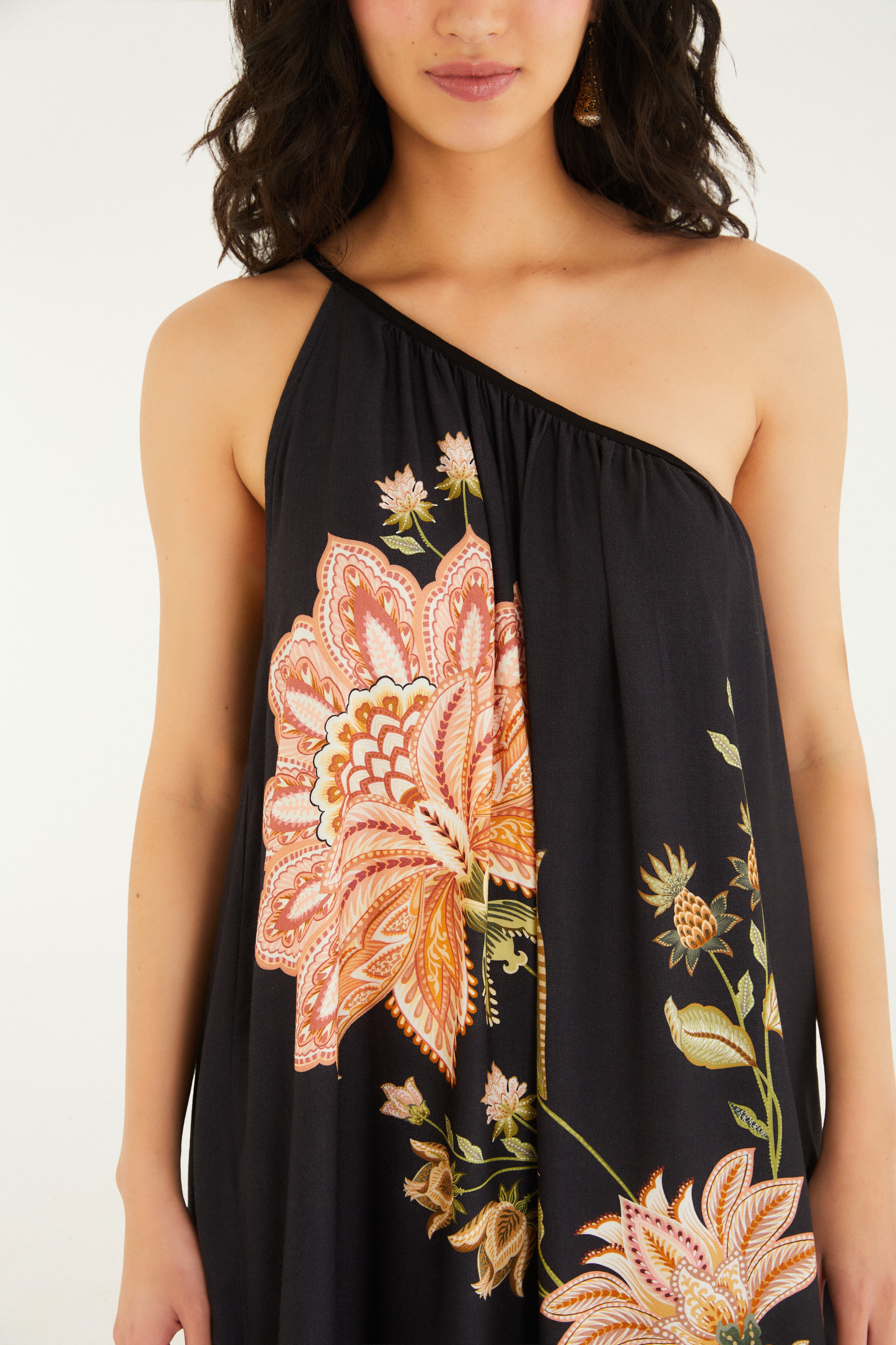 Vestido Longo Estampado Jamile