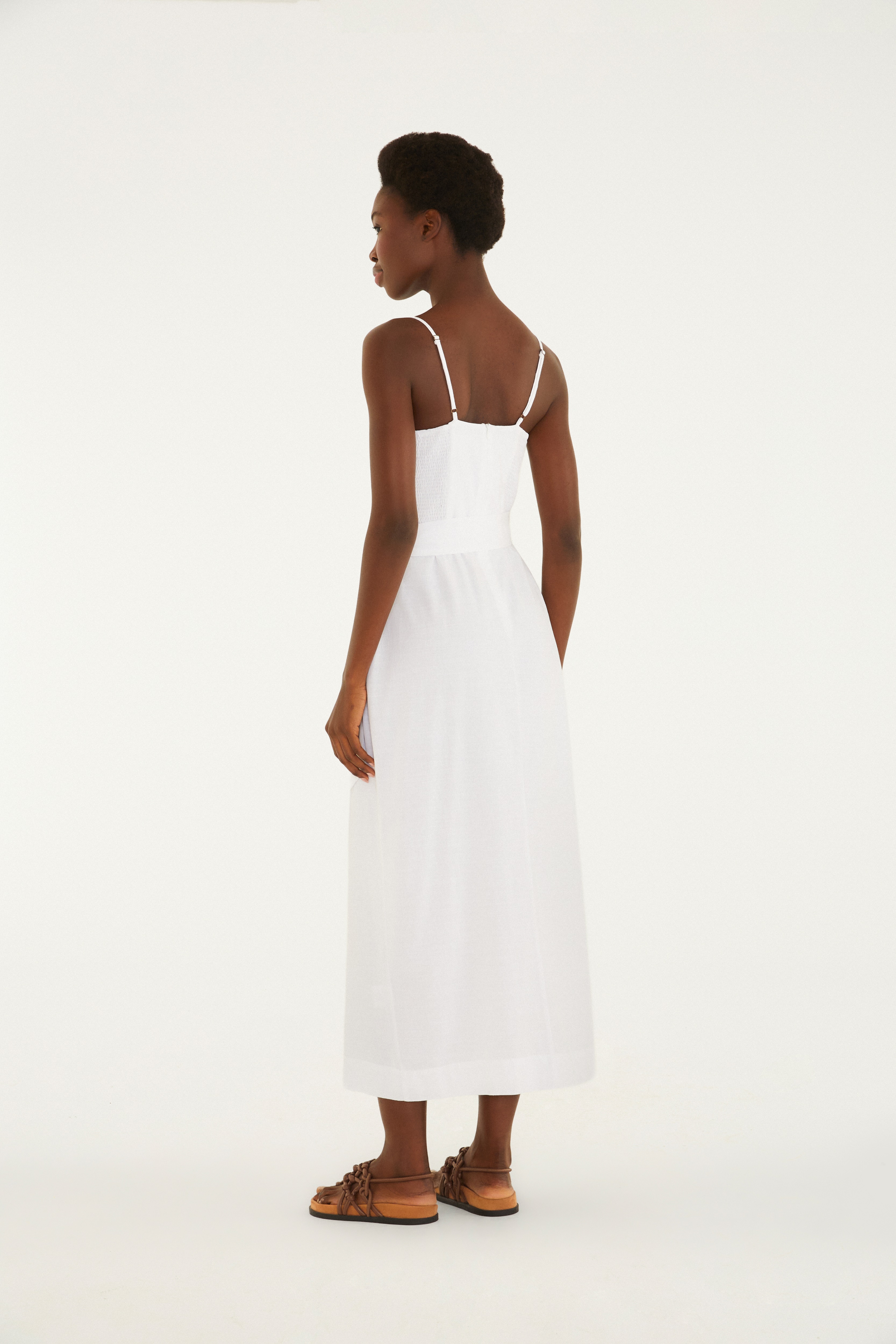Vestido Transpasse Alcinhas