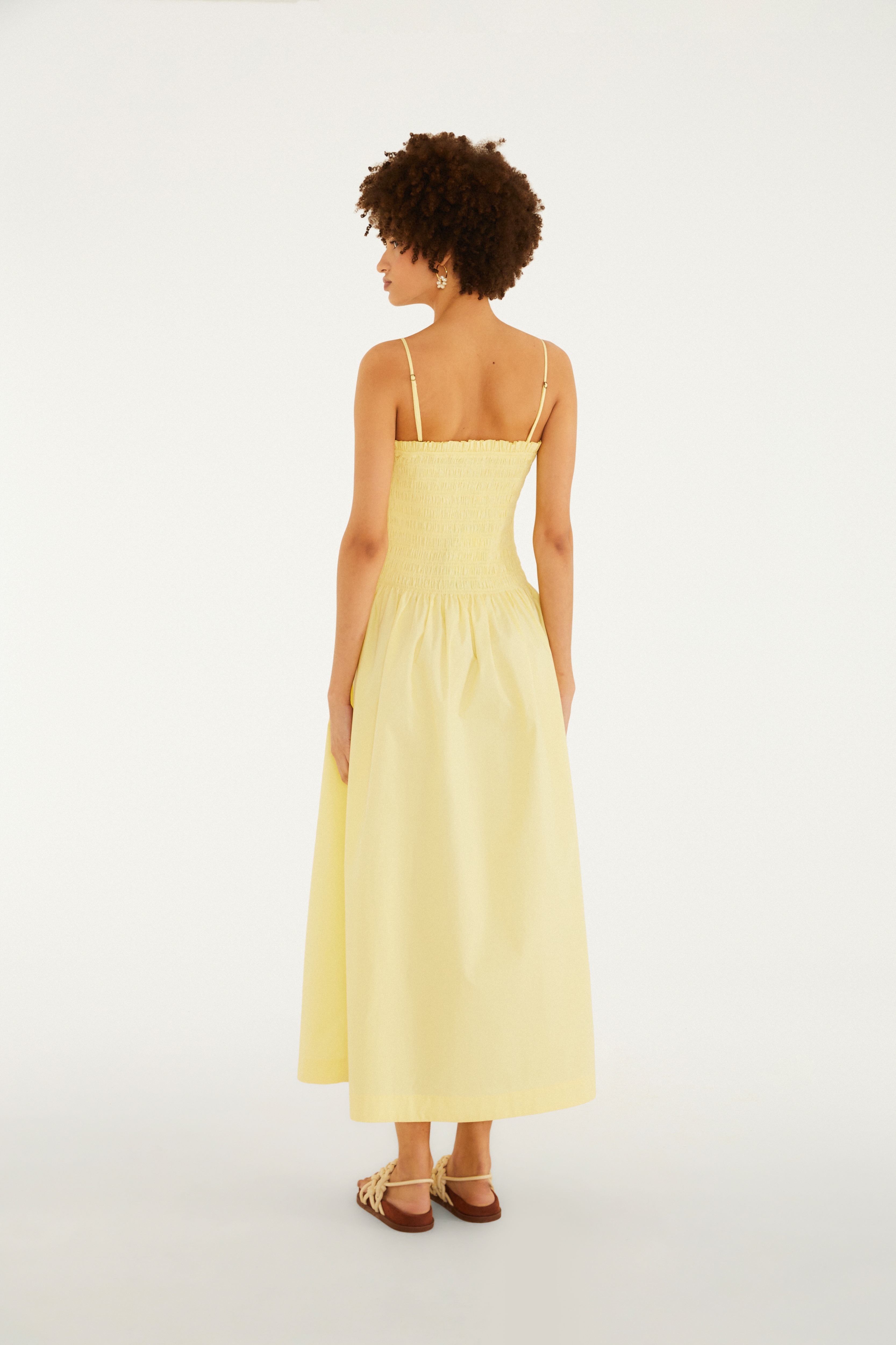 Vestido Lastex Alcinhas