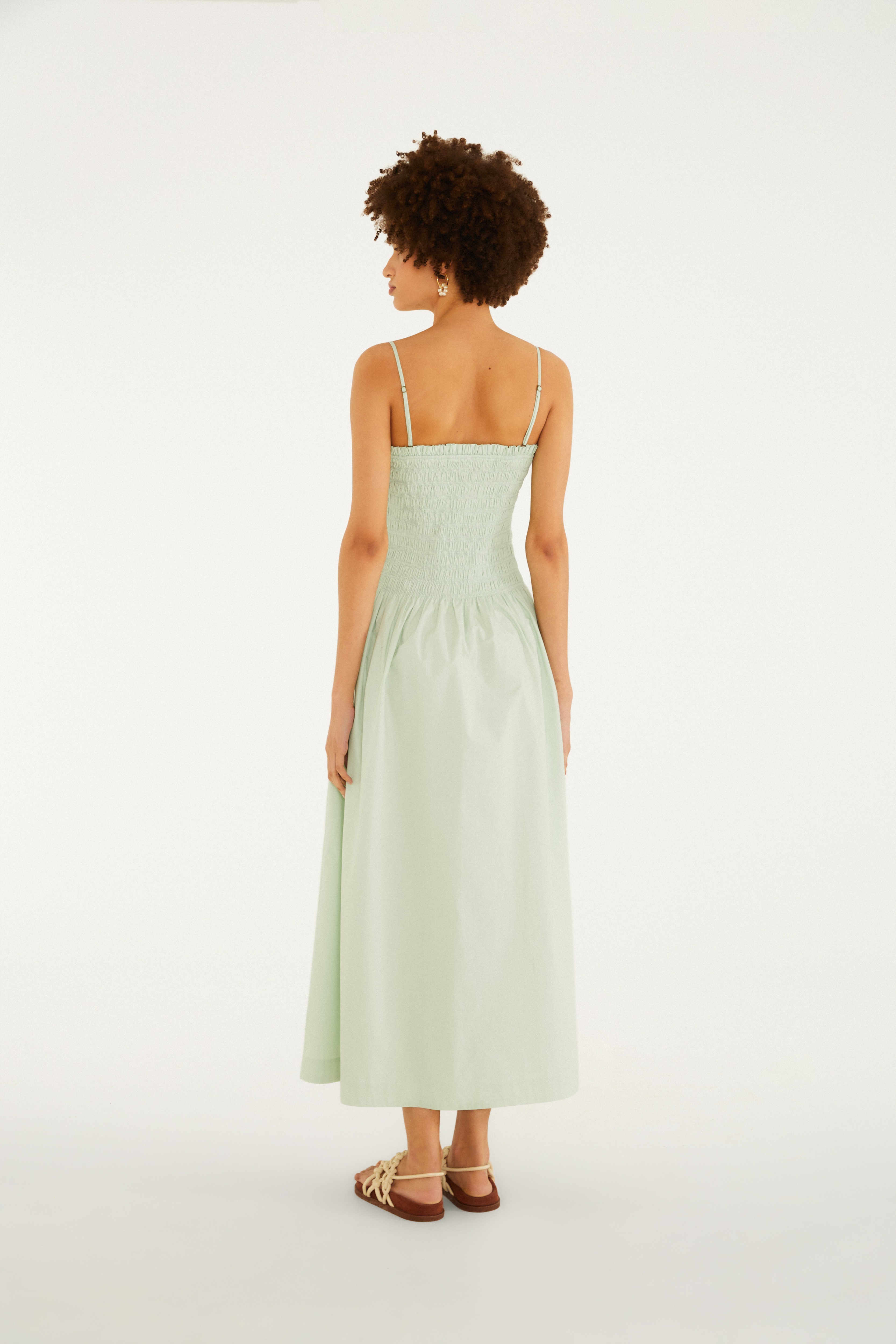 Vestido Lastex Alcinhas
