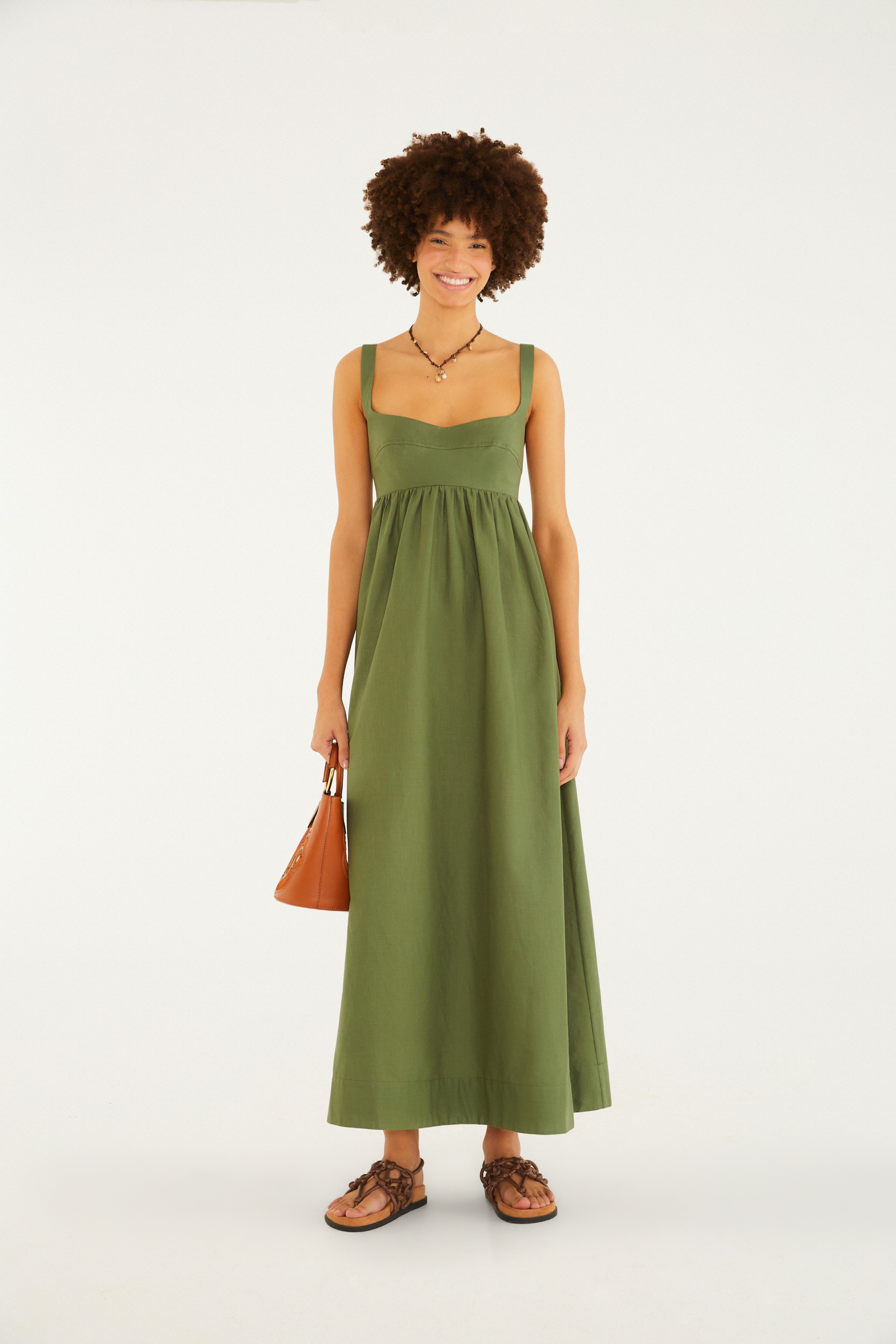 Vestido Longo Alças