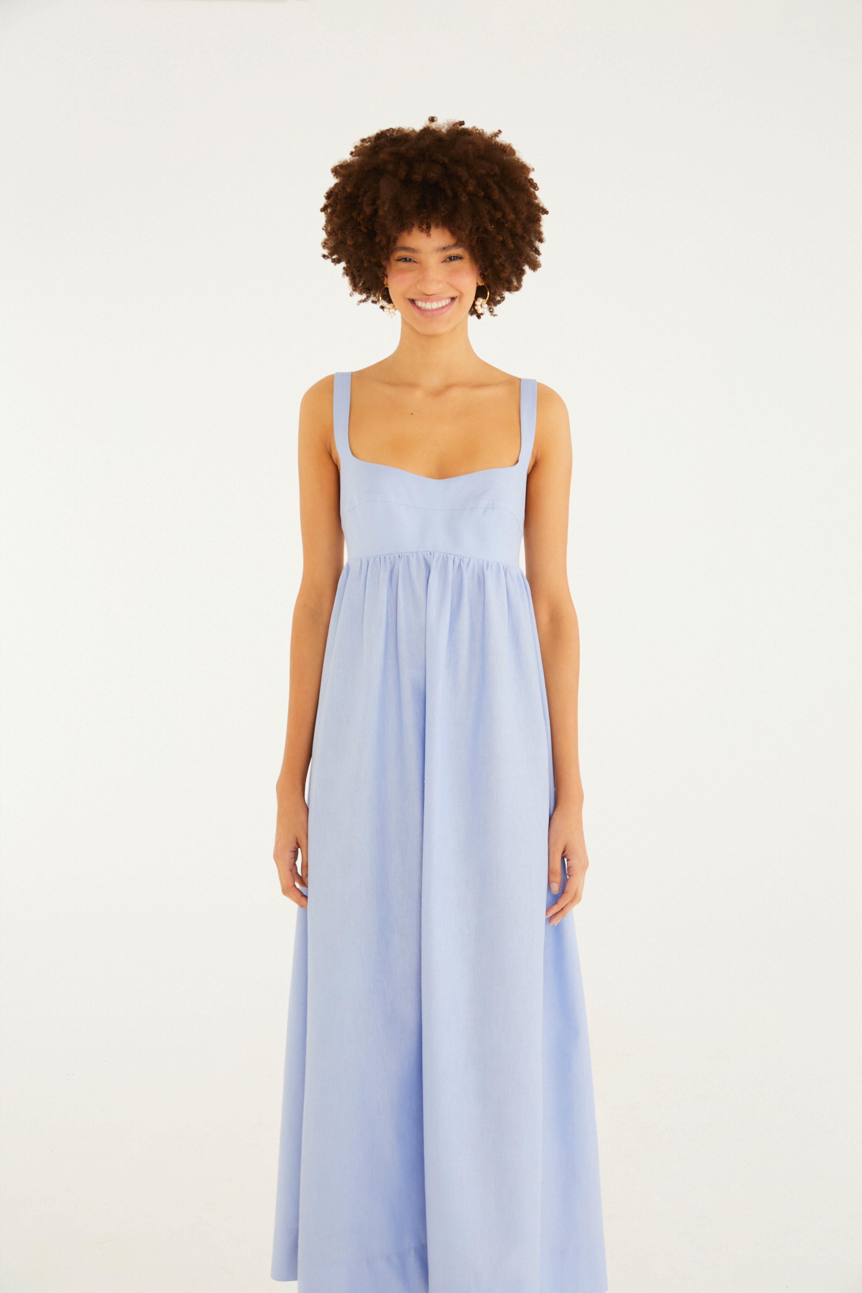 Vestido Longo Alças