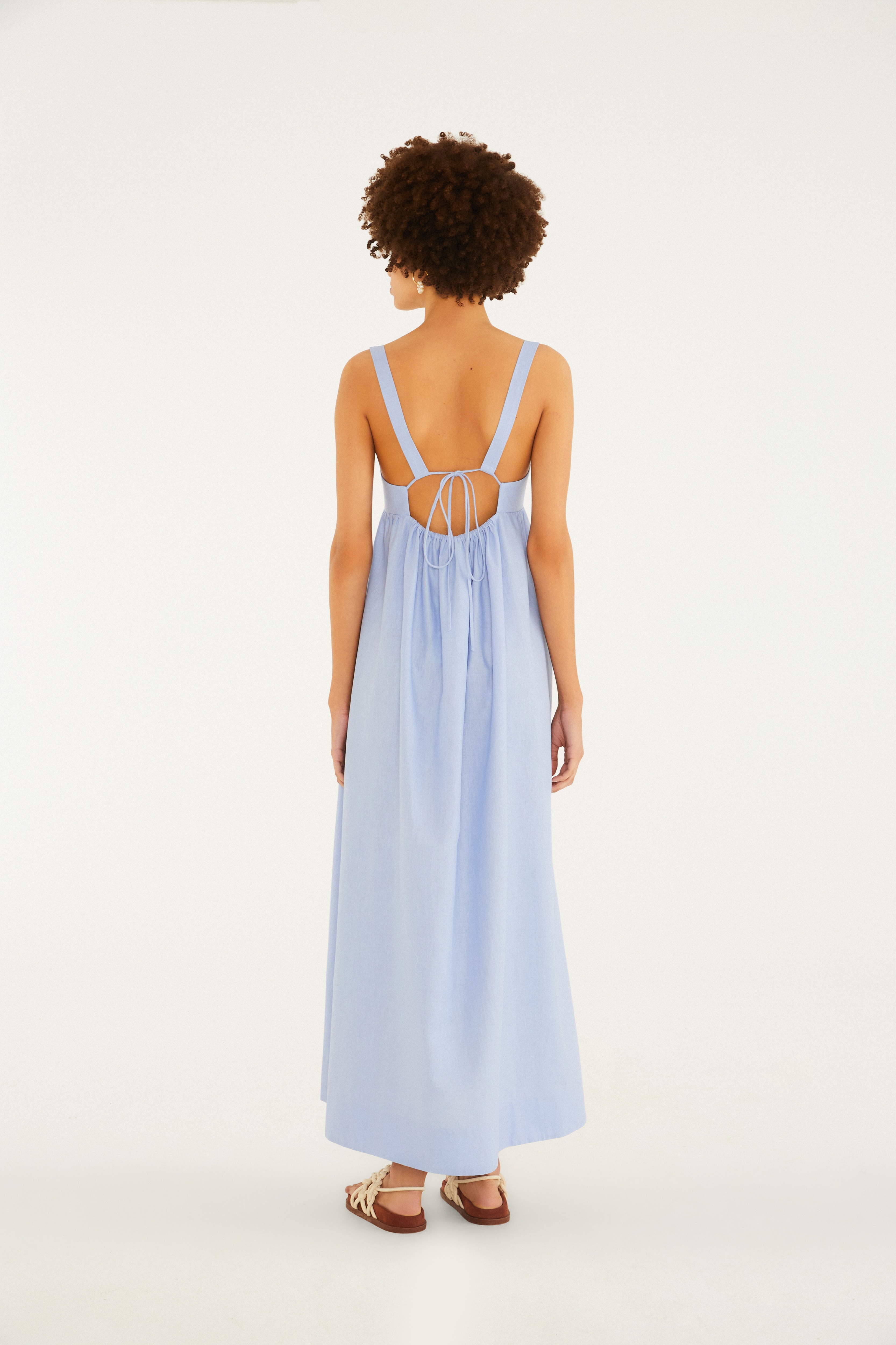 Vestido Longo Alças