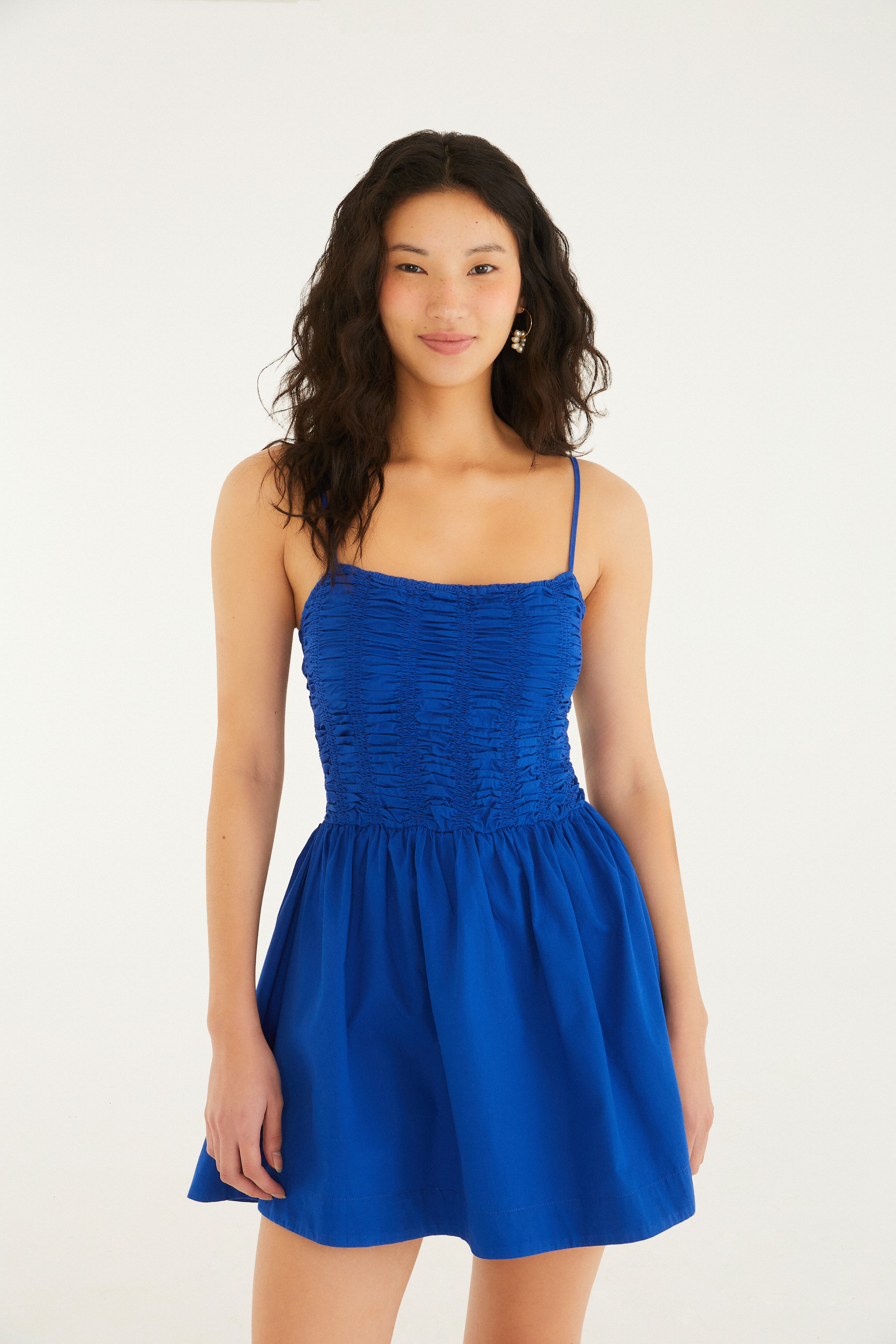 Vestido Curto Lastex