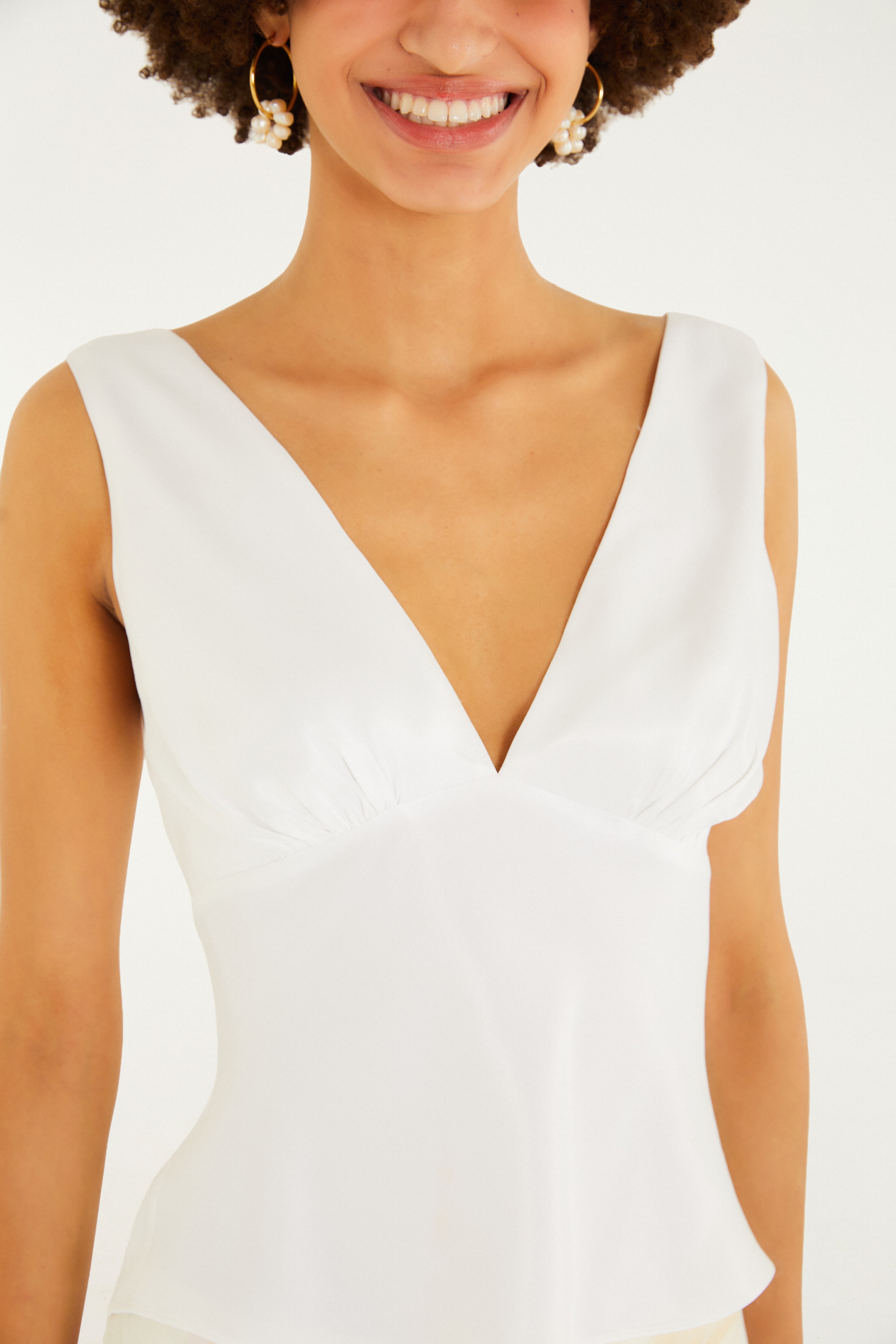 Blusa Decote v