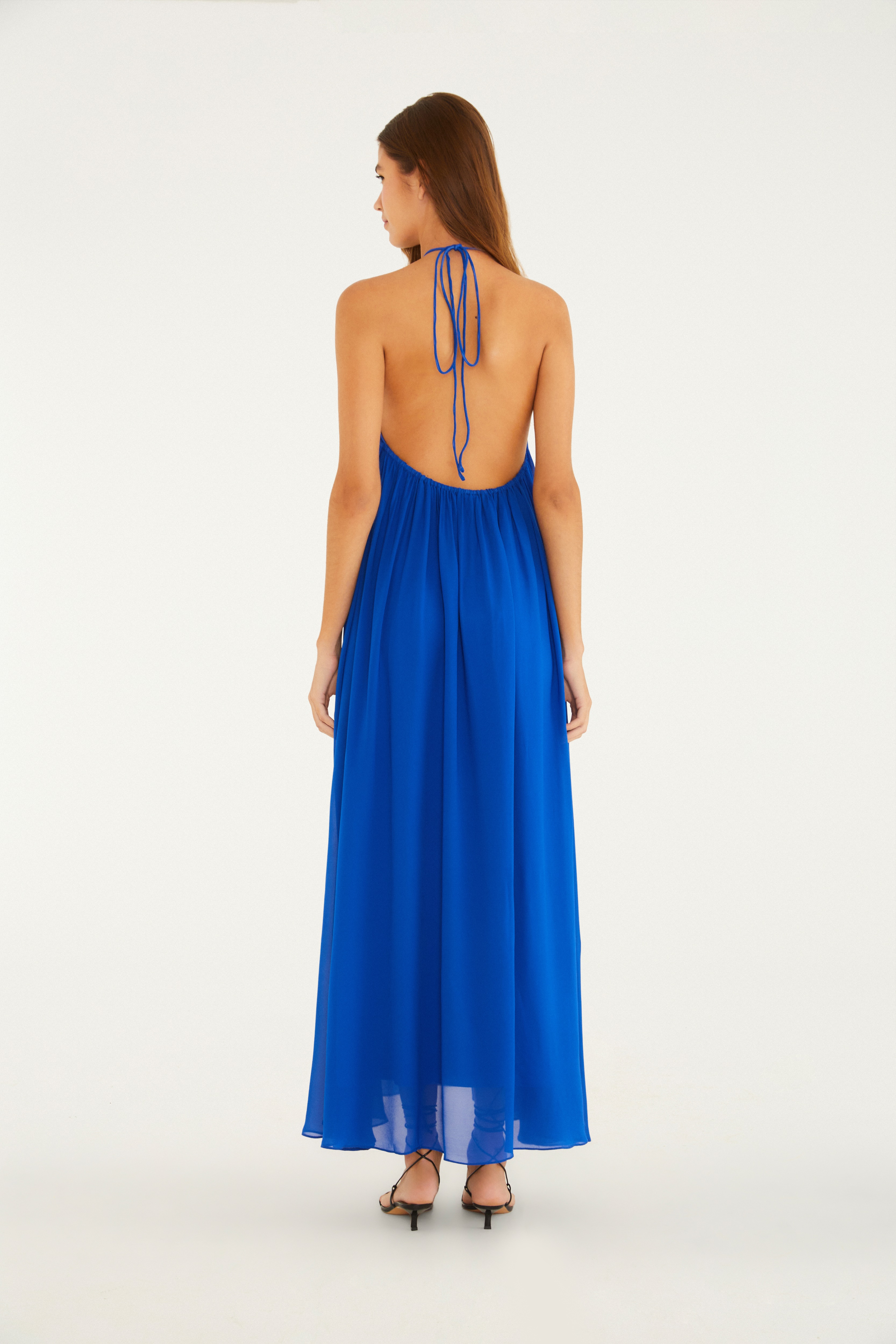 Vestido Transparencia Longo