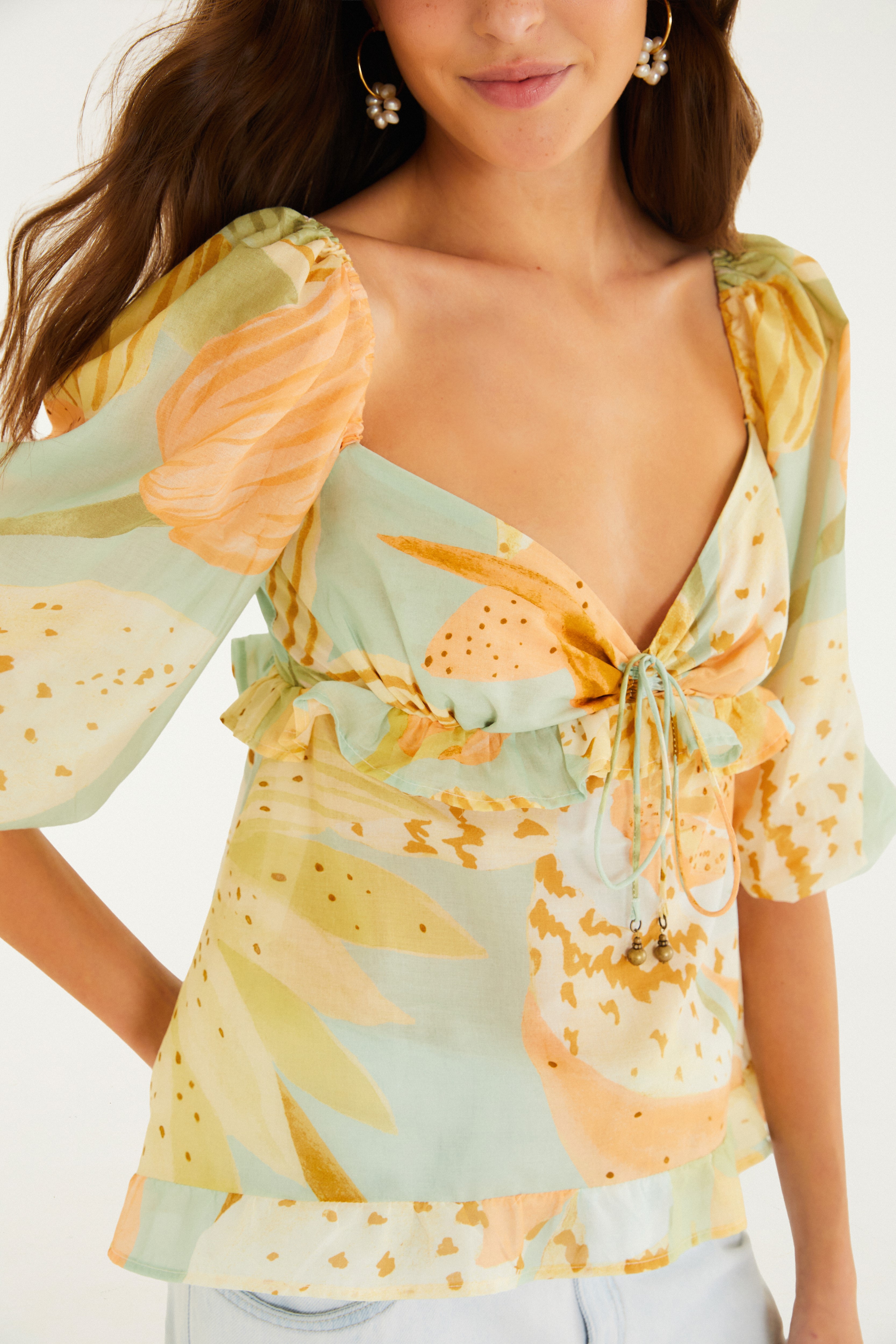 Blusa Estampada Florie
