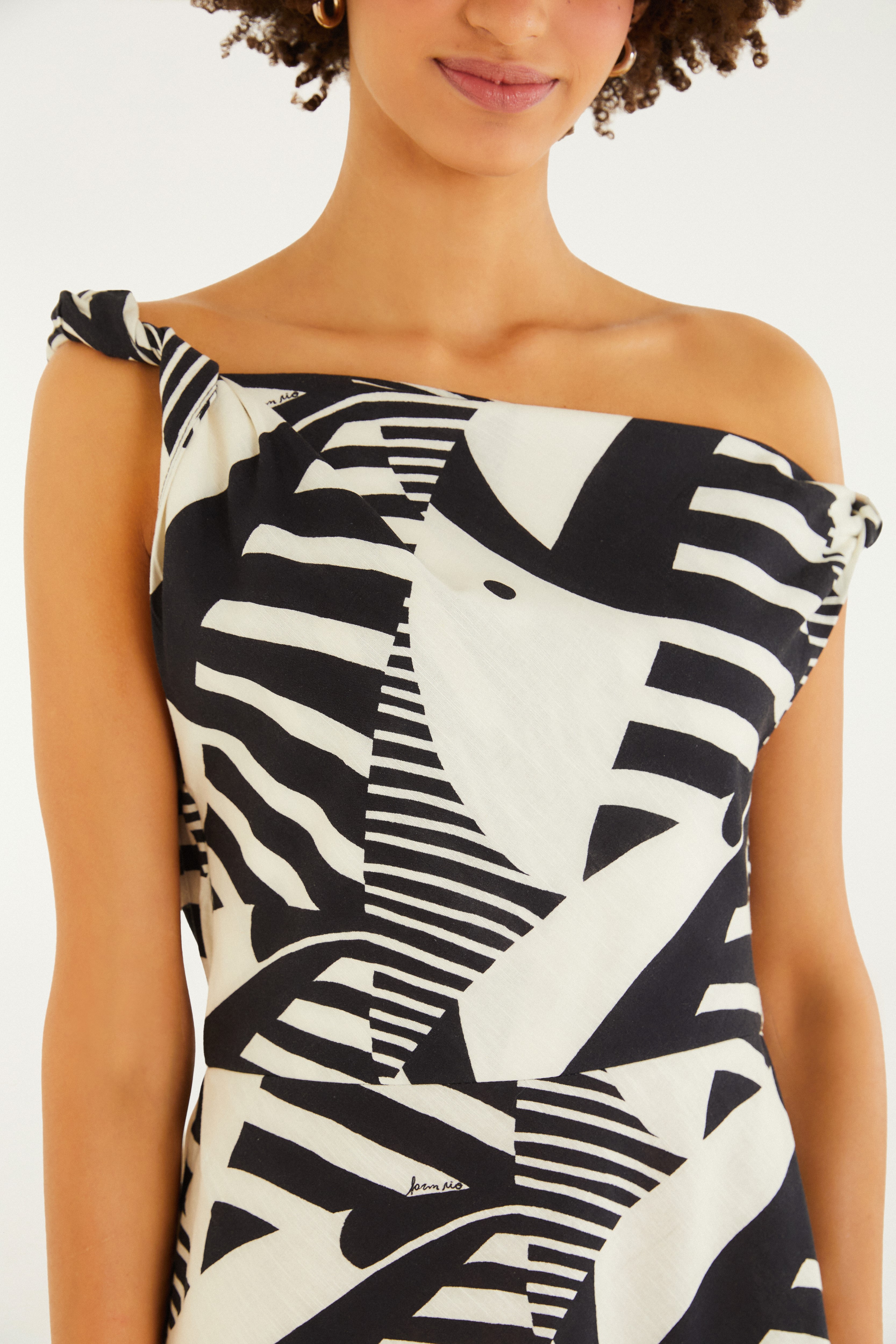 Vestido Estampado Tuca Legal