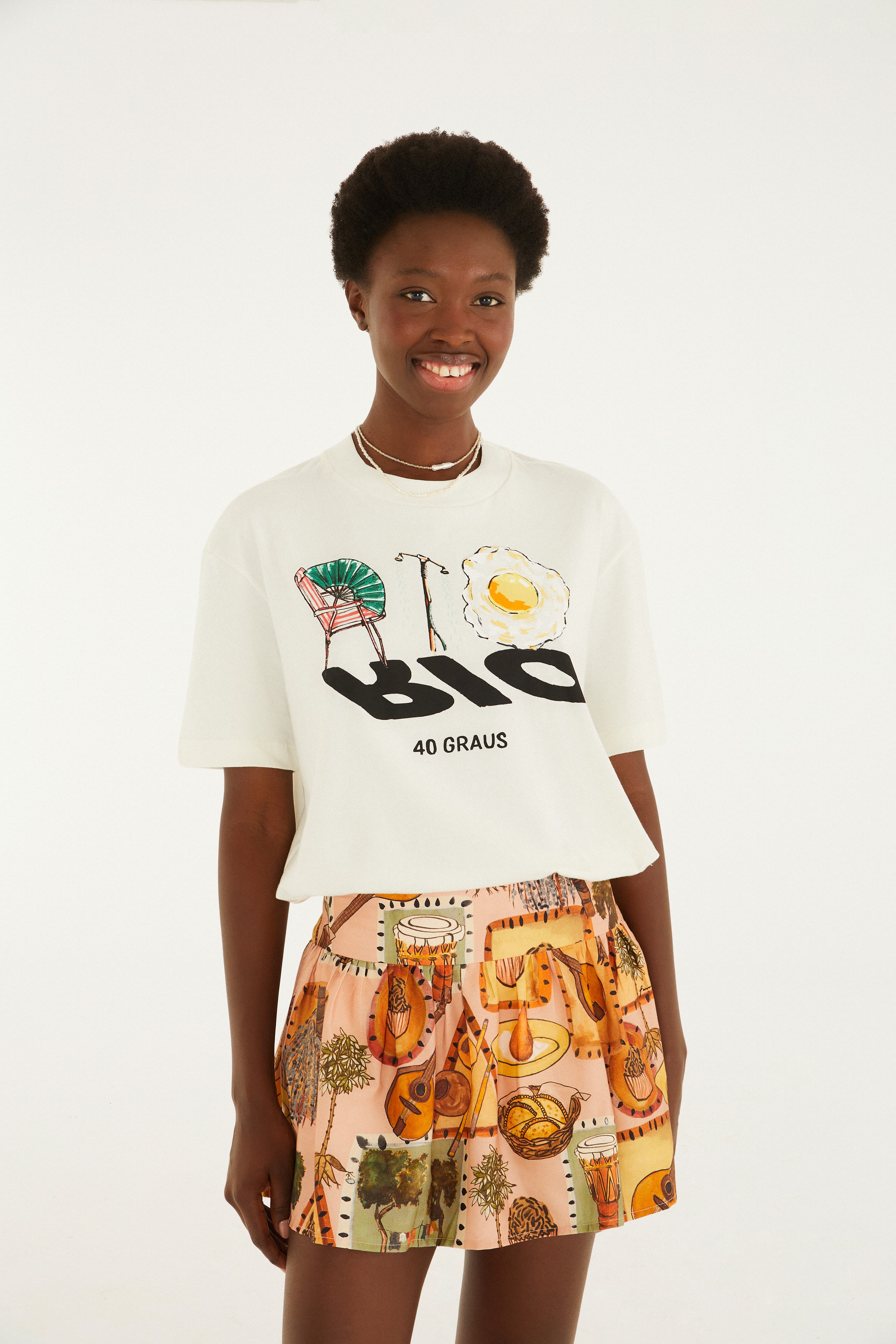 Saia Estampada Boemia