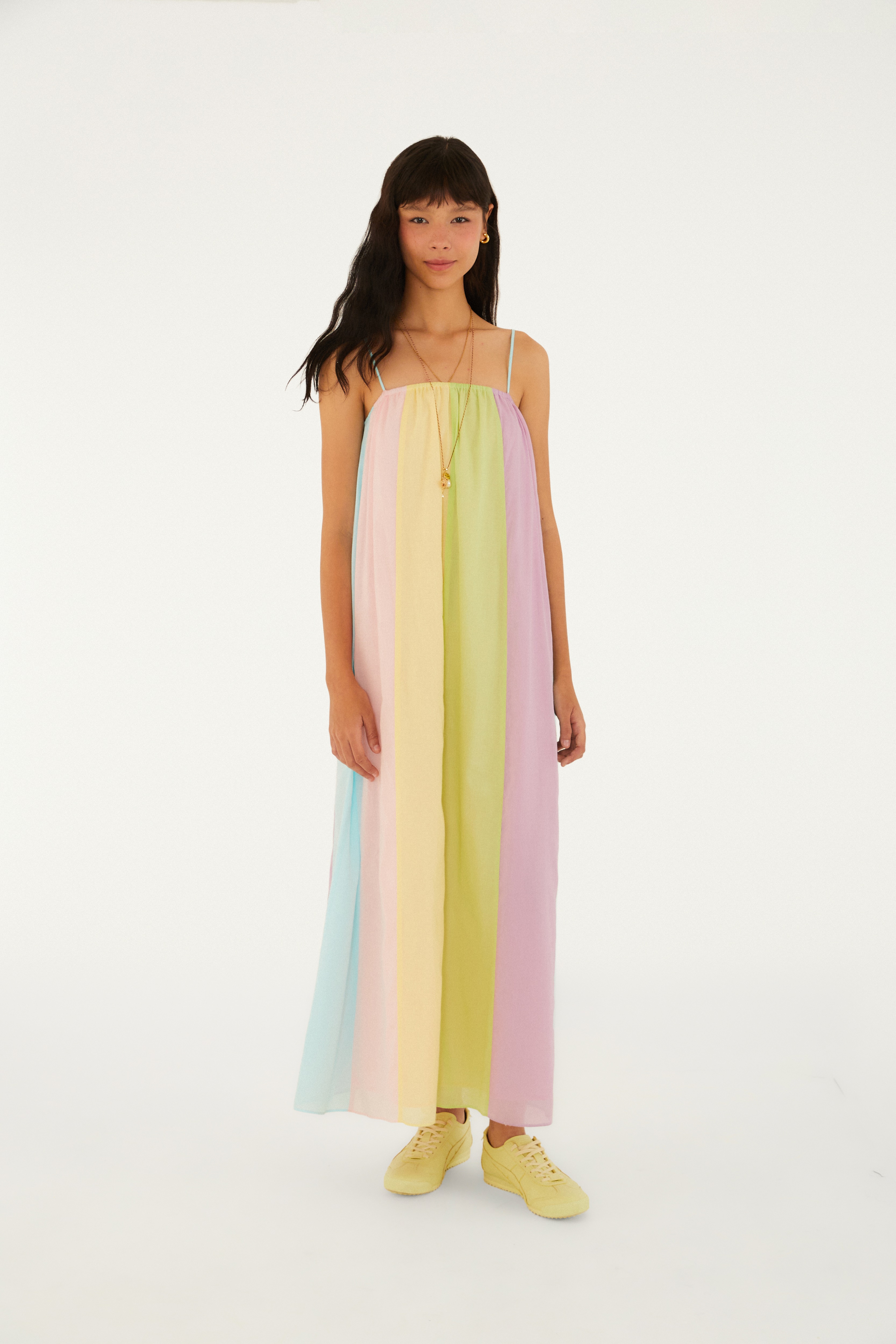 Vestido Longo Patch