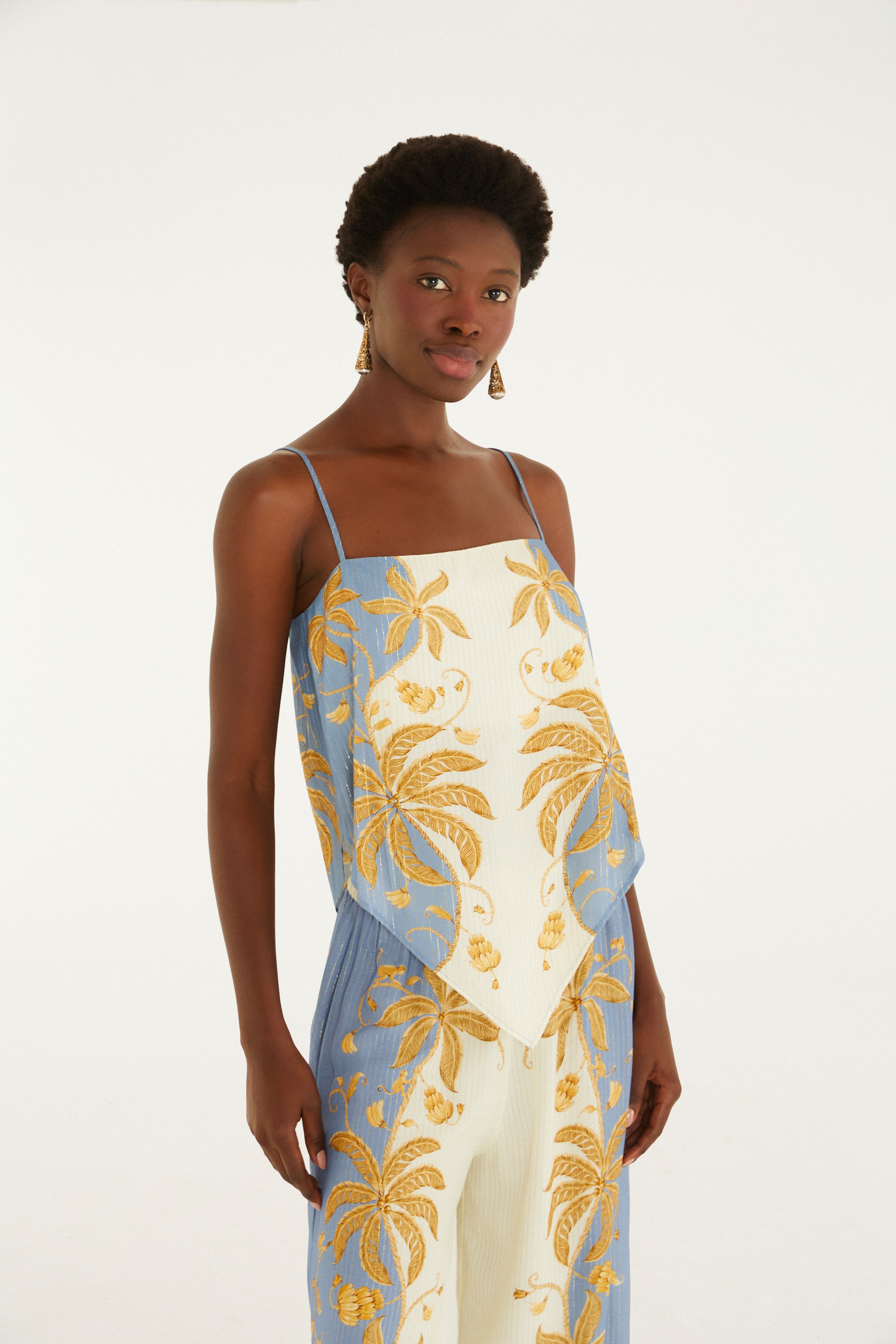 Regata Estampada Ourinho Tropical