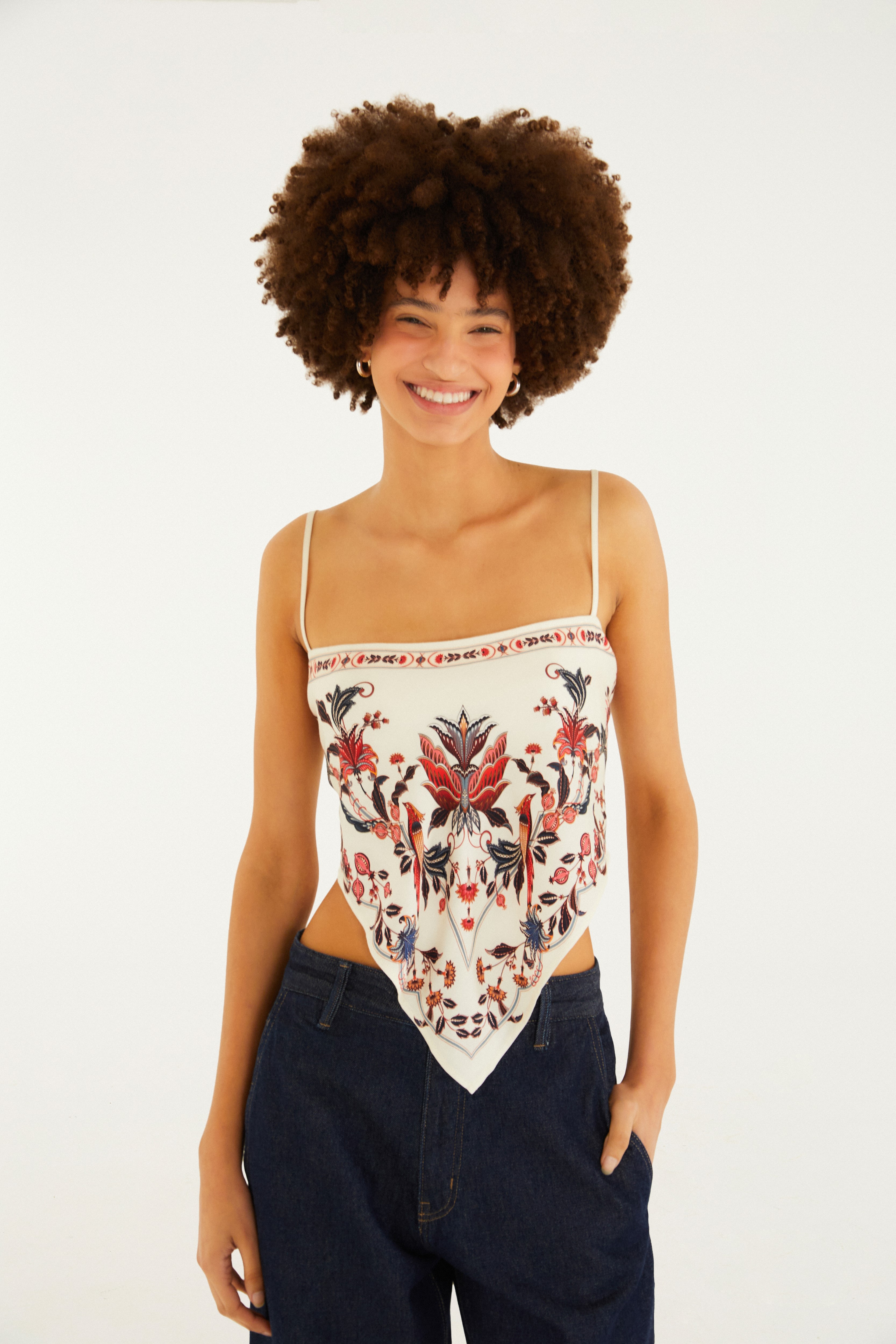 Regata Estampada Bohoflor