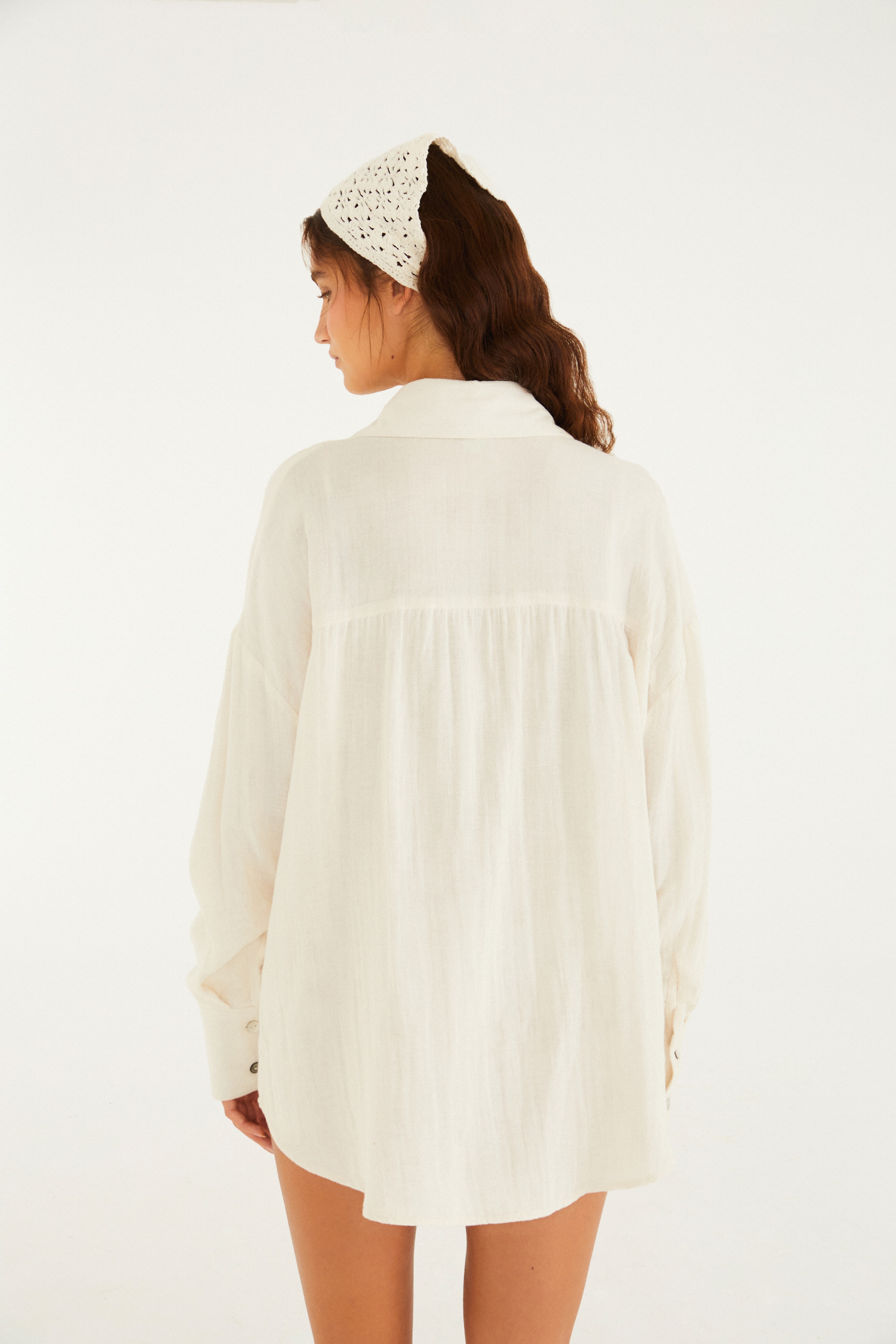 Camisa Crinkle