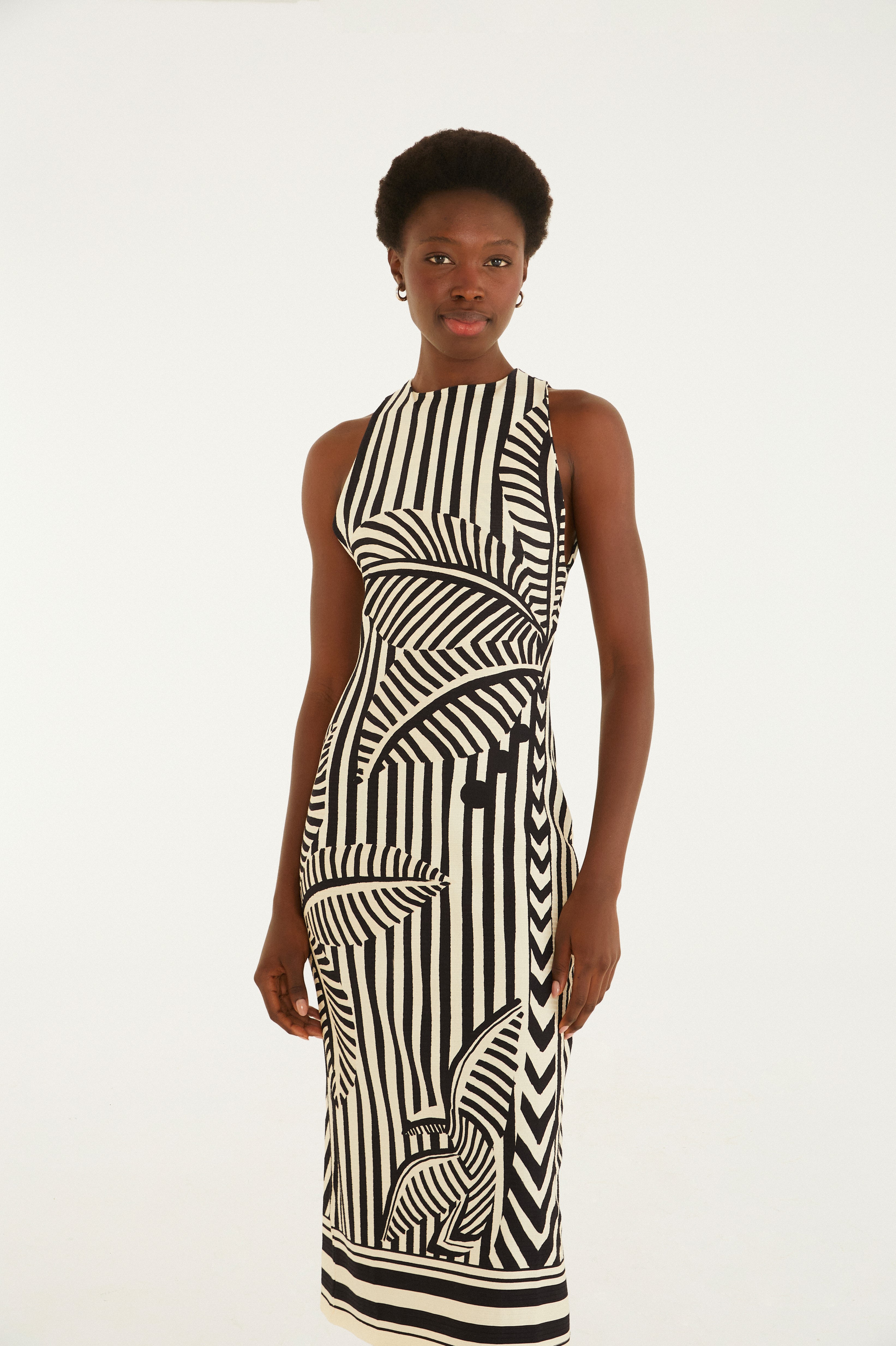 Vestido Midi Listra Tropical