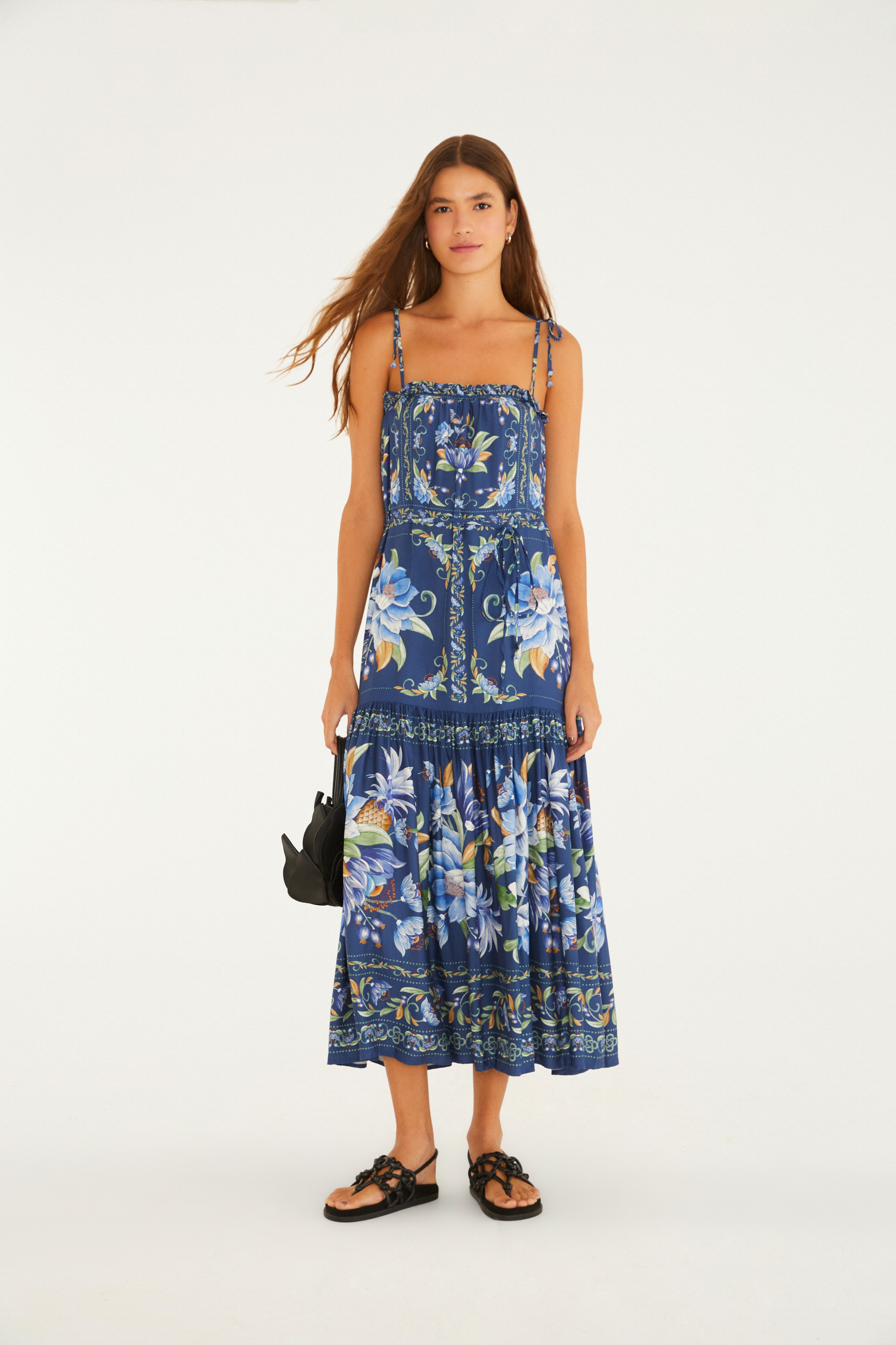 Vestido Estampado Floral Ana