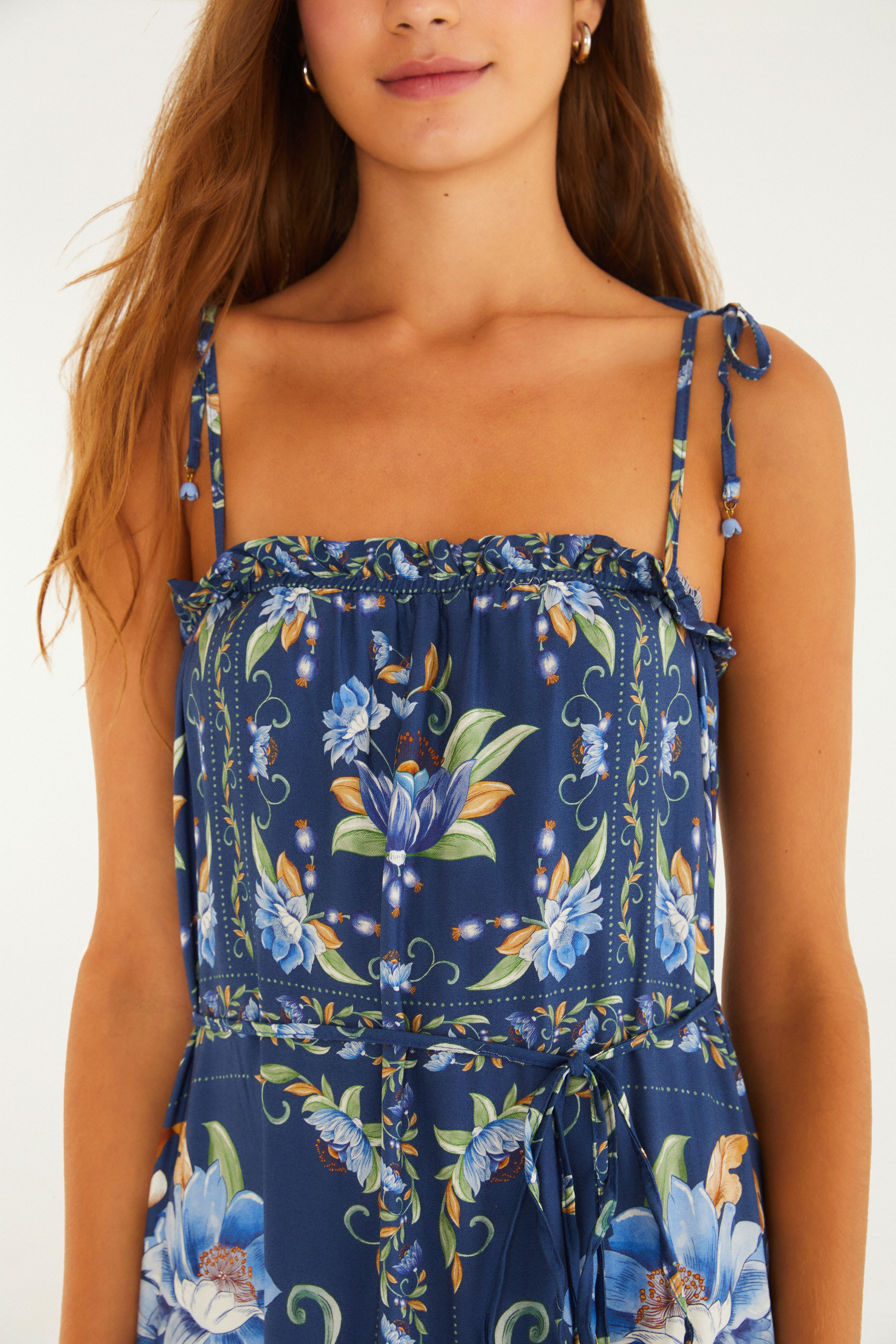 Vestido Estampado Floral Ana