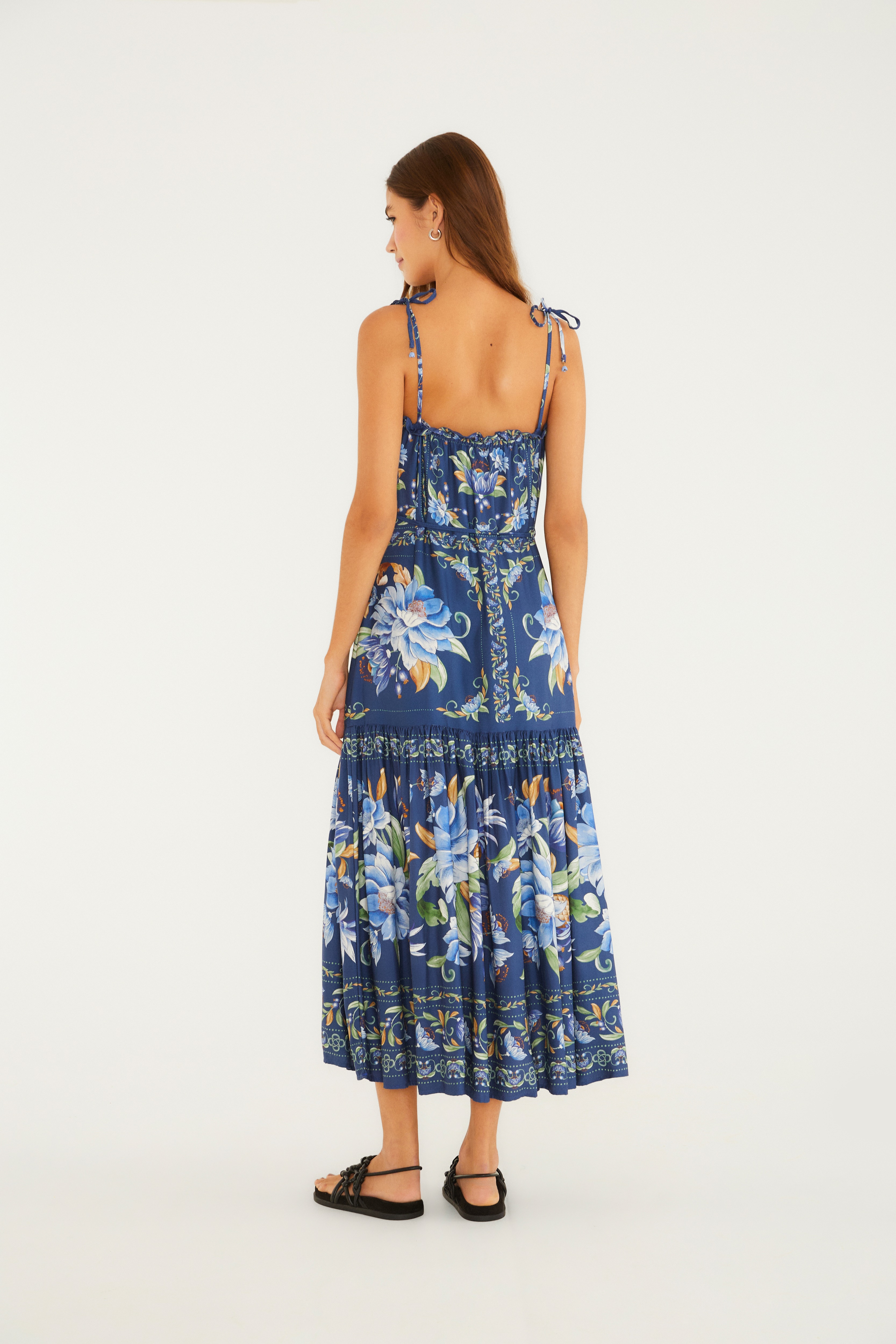 Vestido Estampado Floral Ana