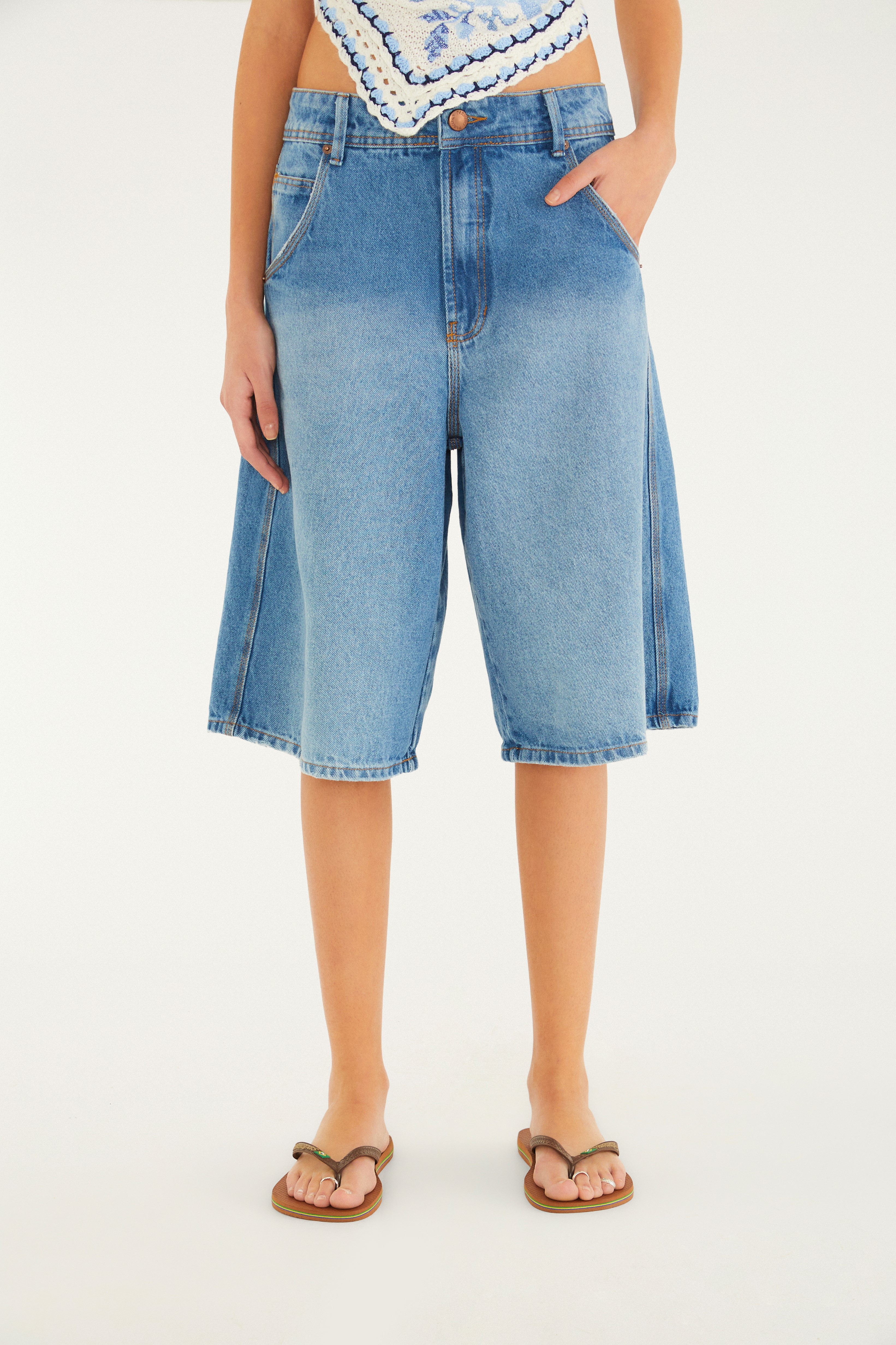 Bermuda Jorts Jeans
