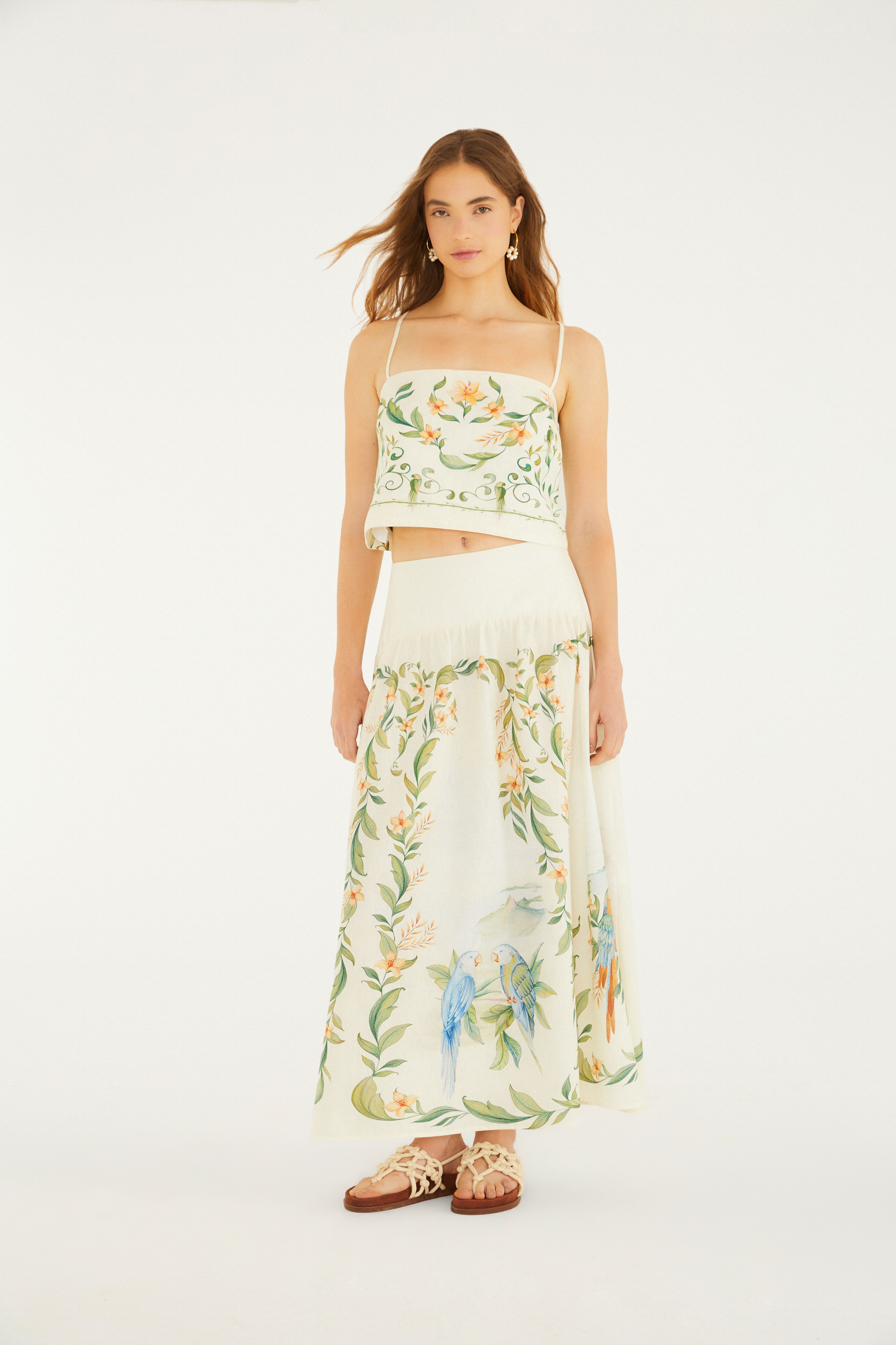 Blusa Estampada Respiro De Rio