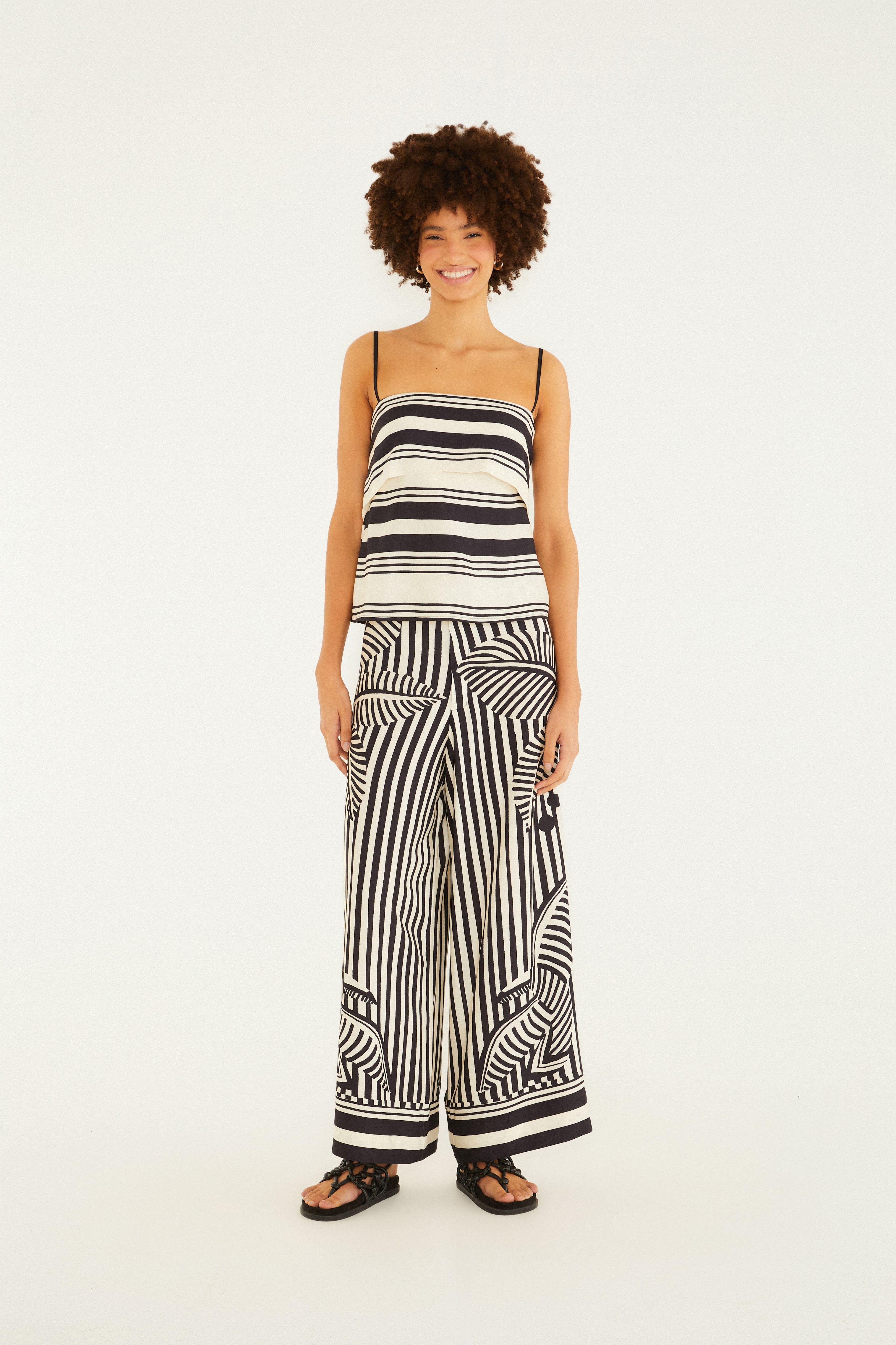 Calça Listra Tropical