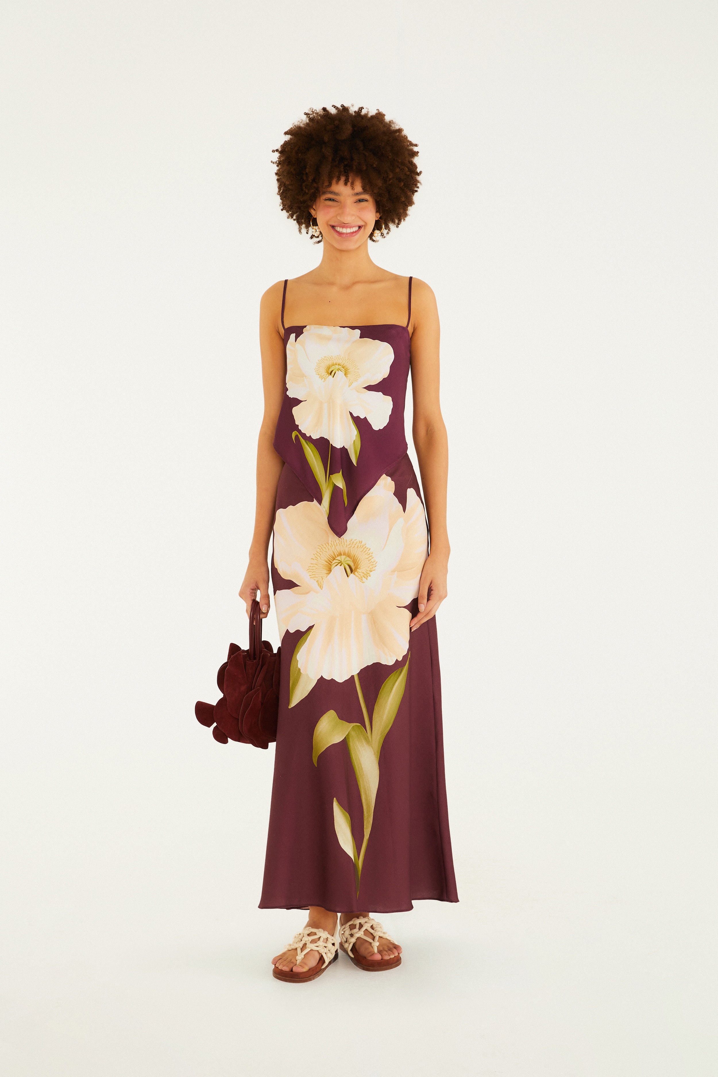 Saia Estampada Papoula