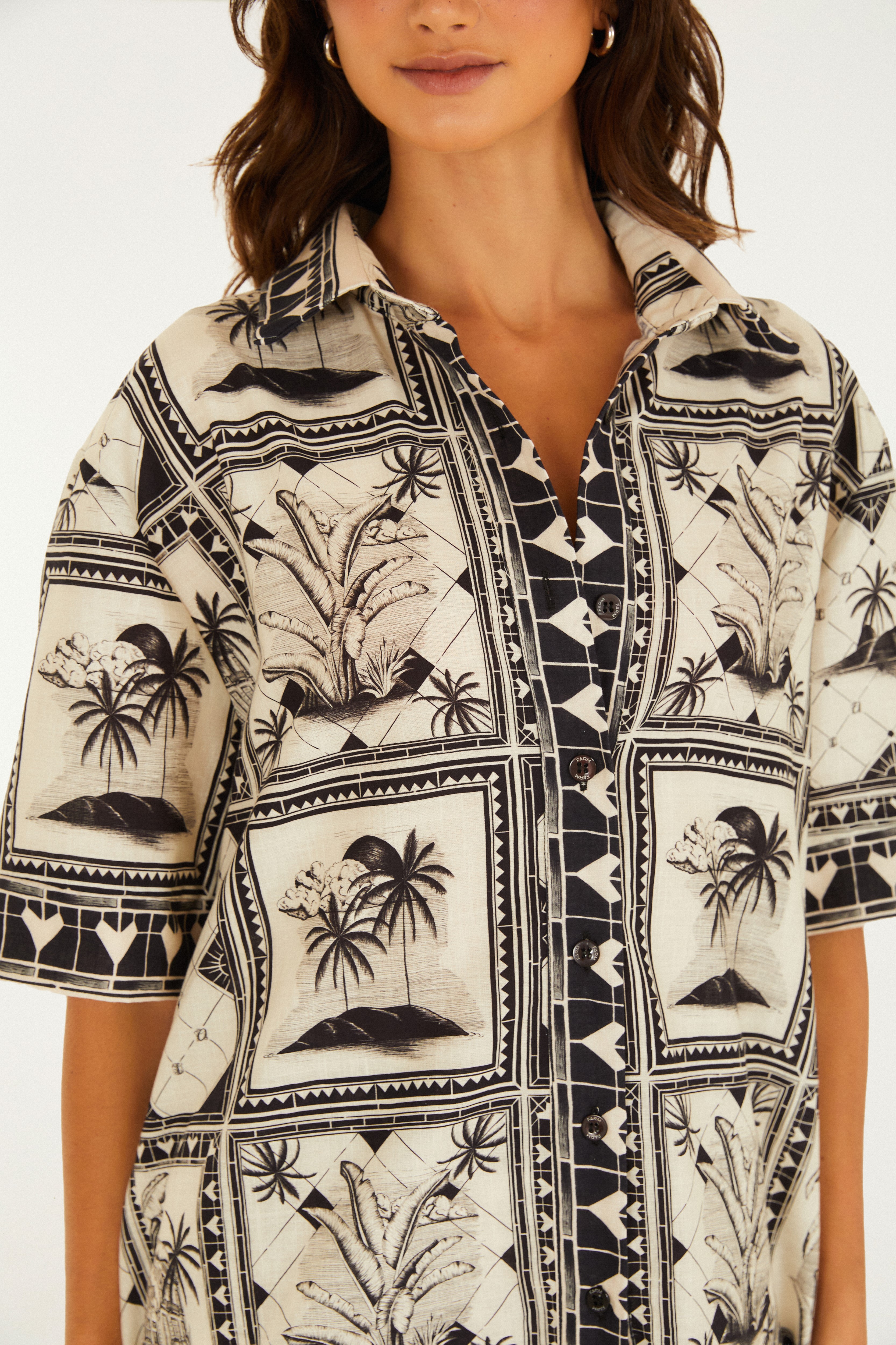 Camisa Estampada Rio Clássico