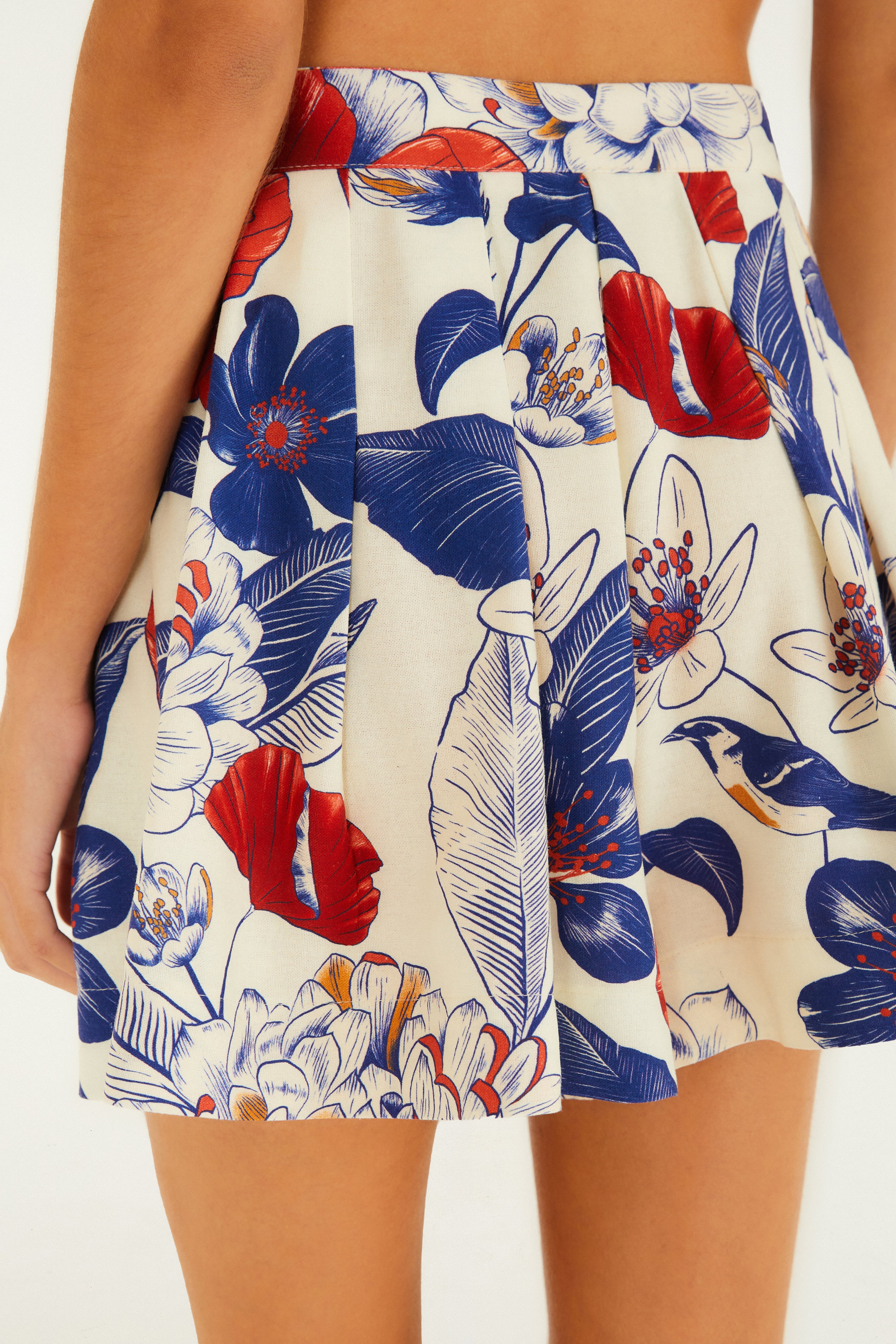 Bermuda Estampada Floral Vera