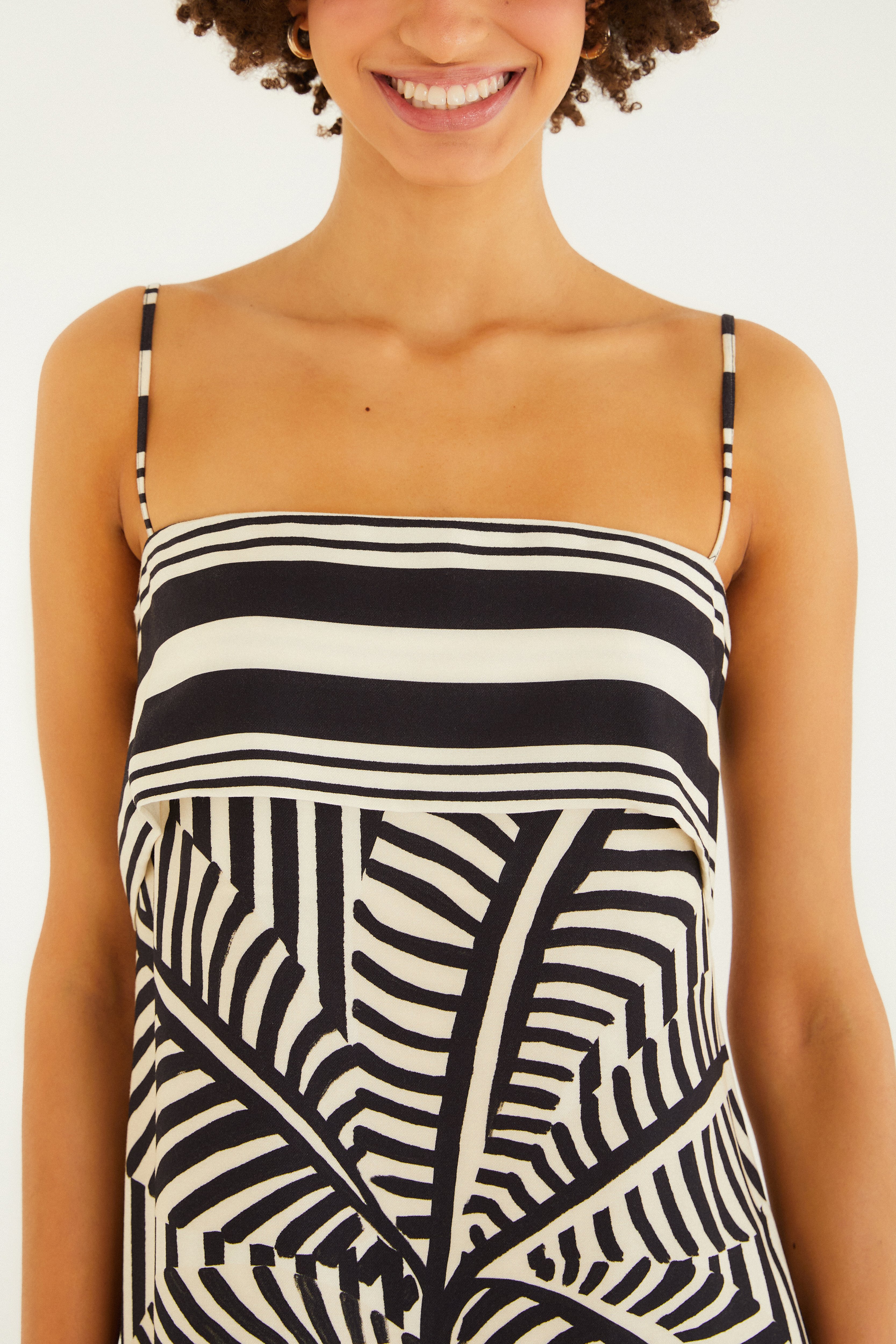 Vestido Listra Tropical