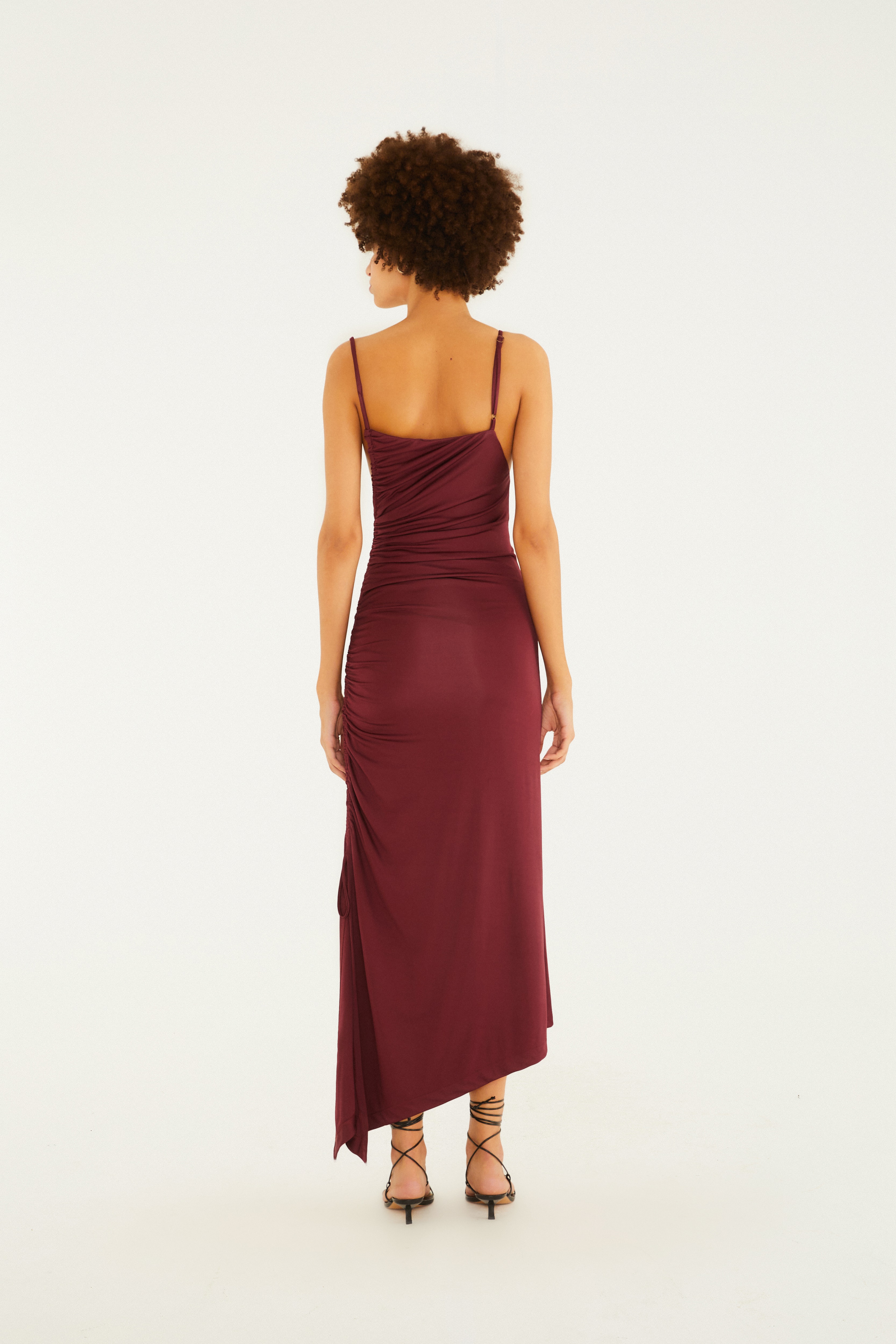 Vestido Cropped Drapeado