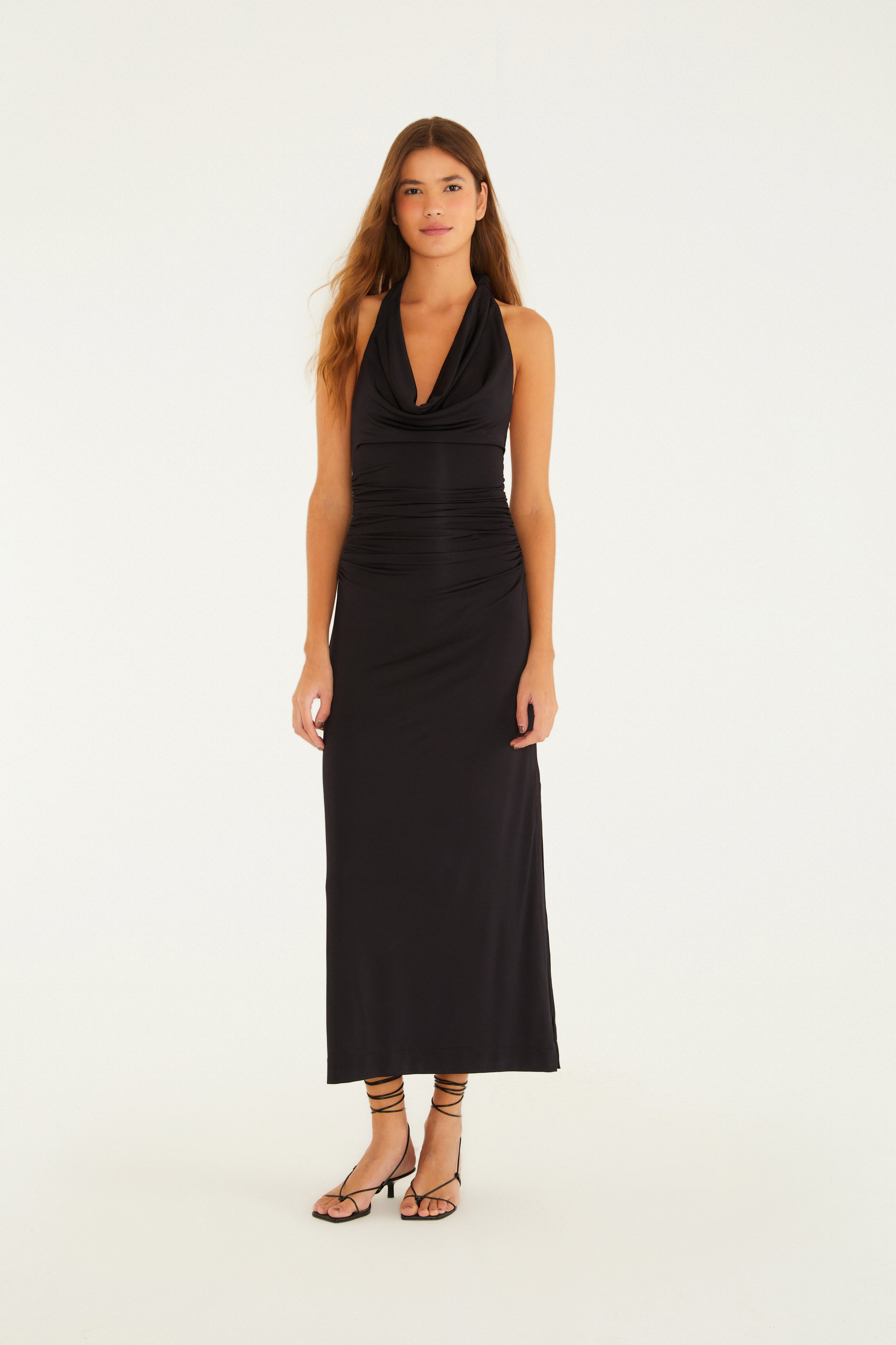 Vestido Nó Frente Única