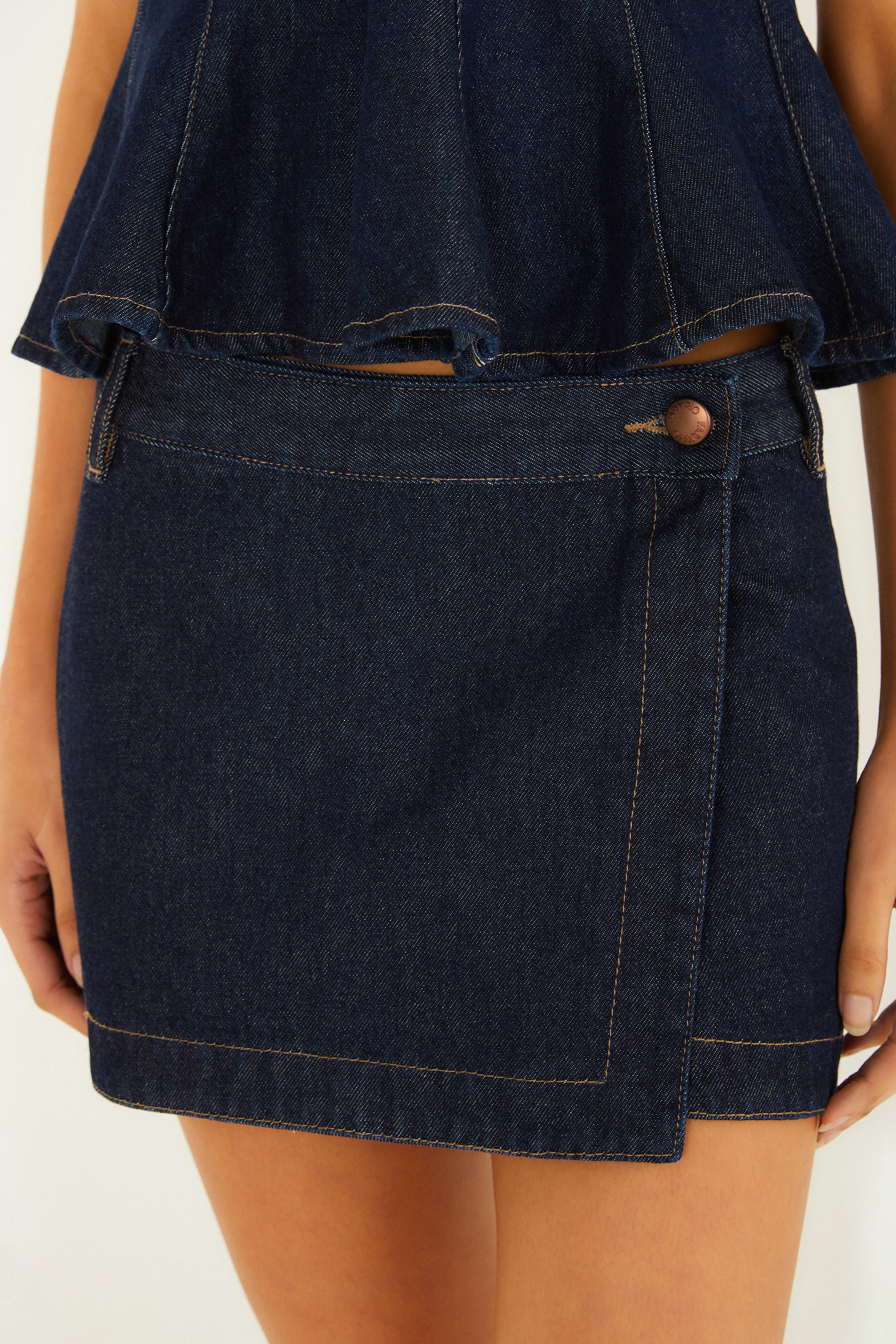 Mini Saia Jeans Original