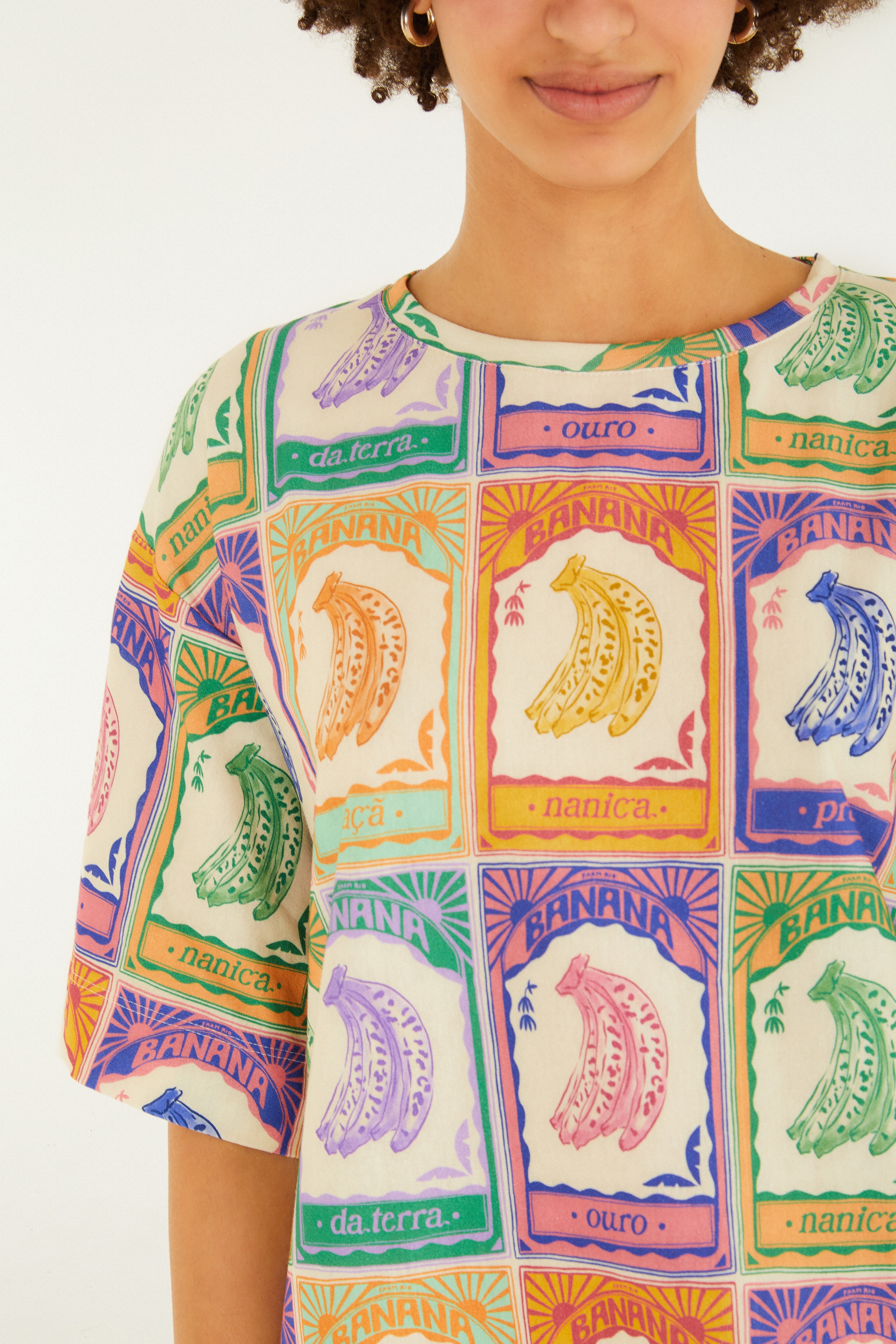 T-Shirt Basica Banana Selo