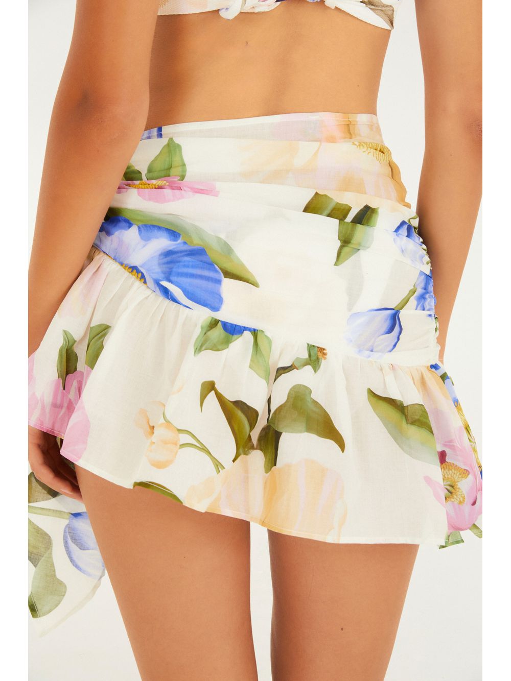 Farm — Saia Babados Floral Lola