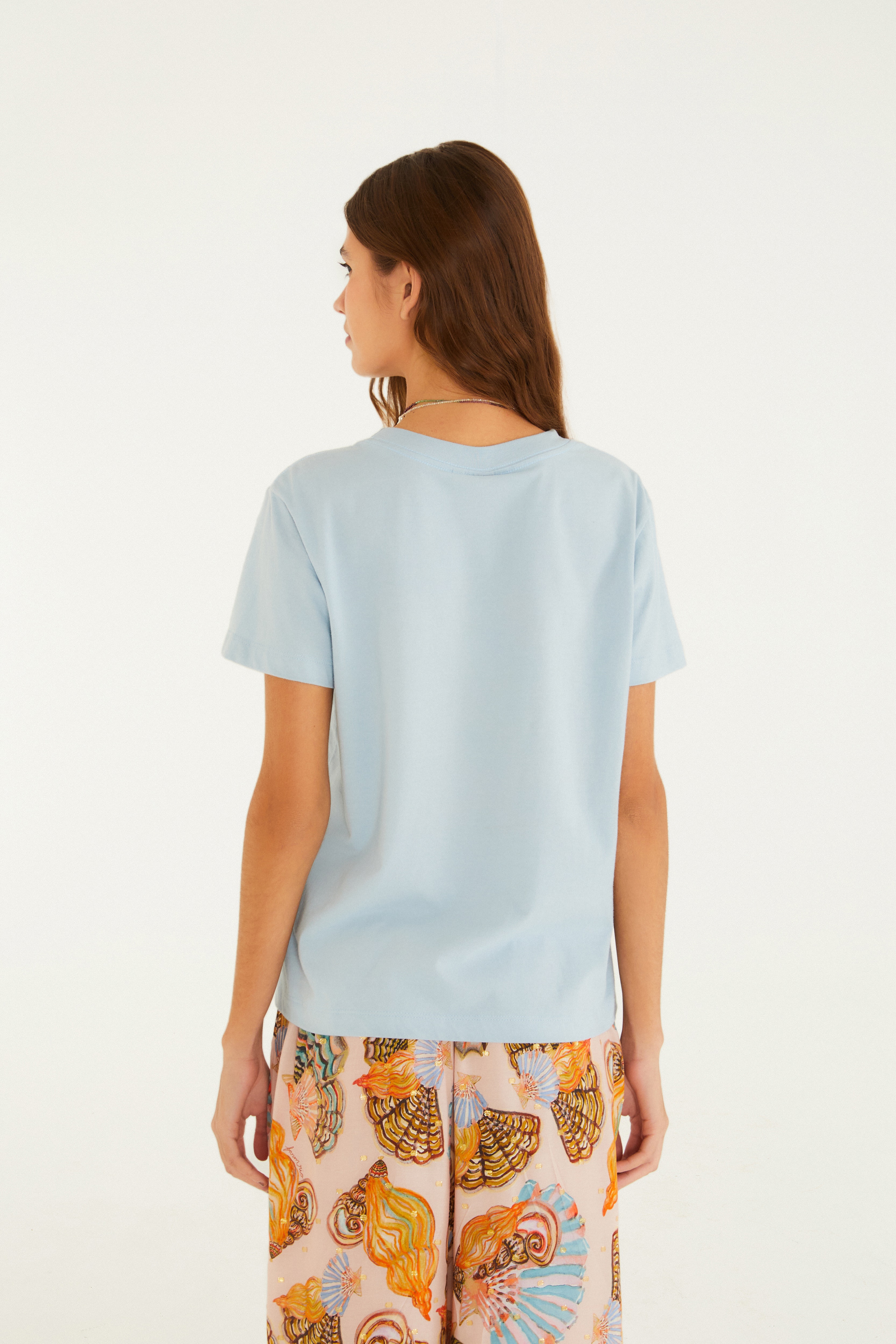 T-Shirt Fit Bicicleta Conchas
