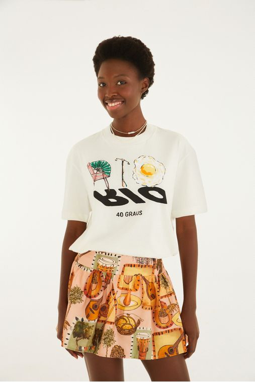 T-Shirt Media Rio 40 Graus