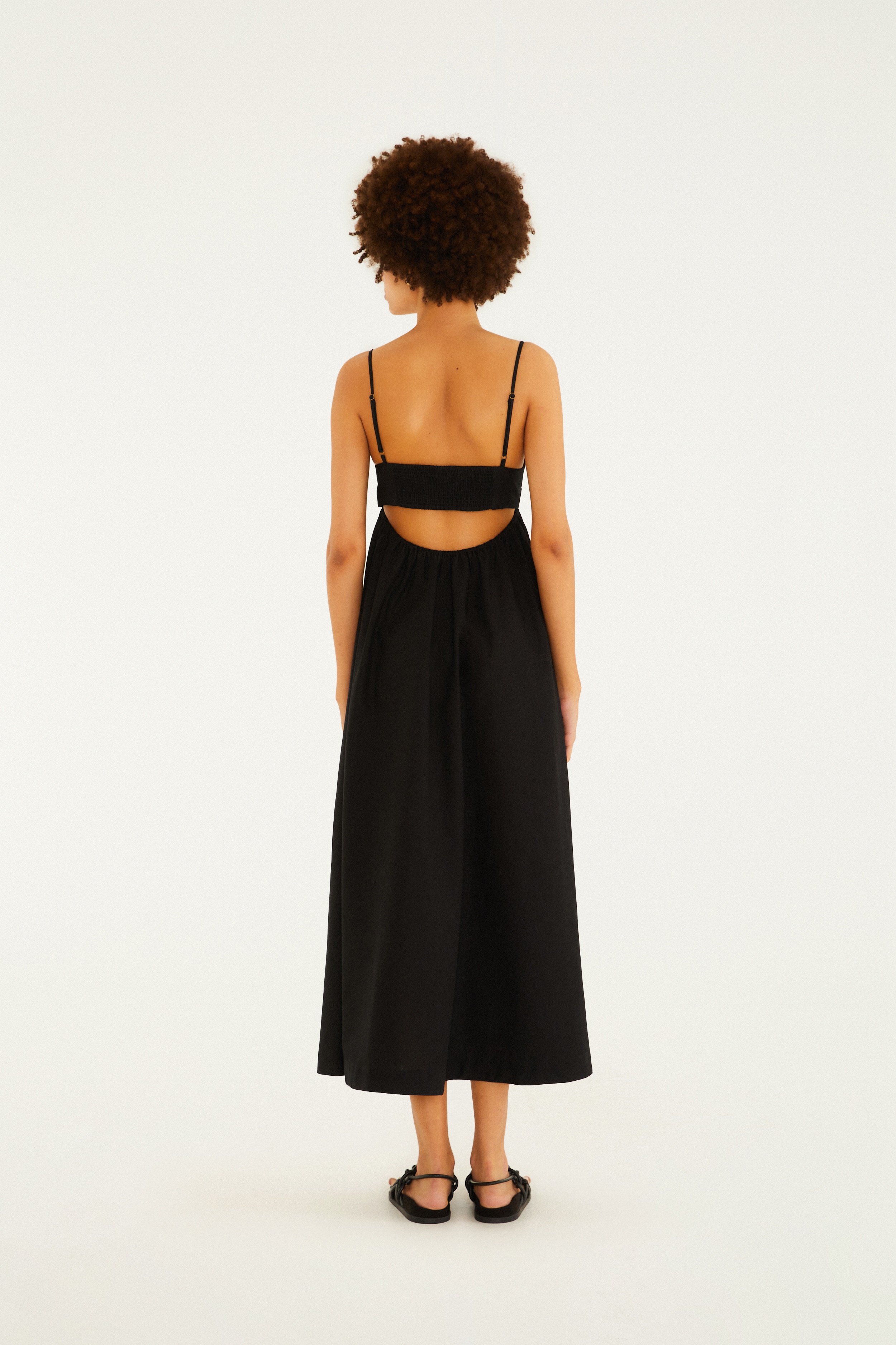 Vestido Cropped Pregas