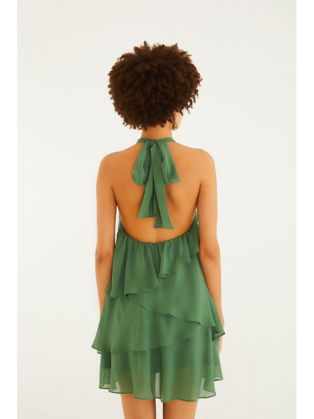 Farm — Vestido Curto Camadas