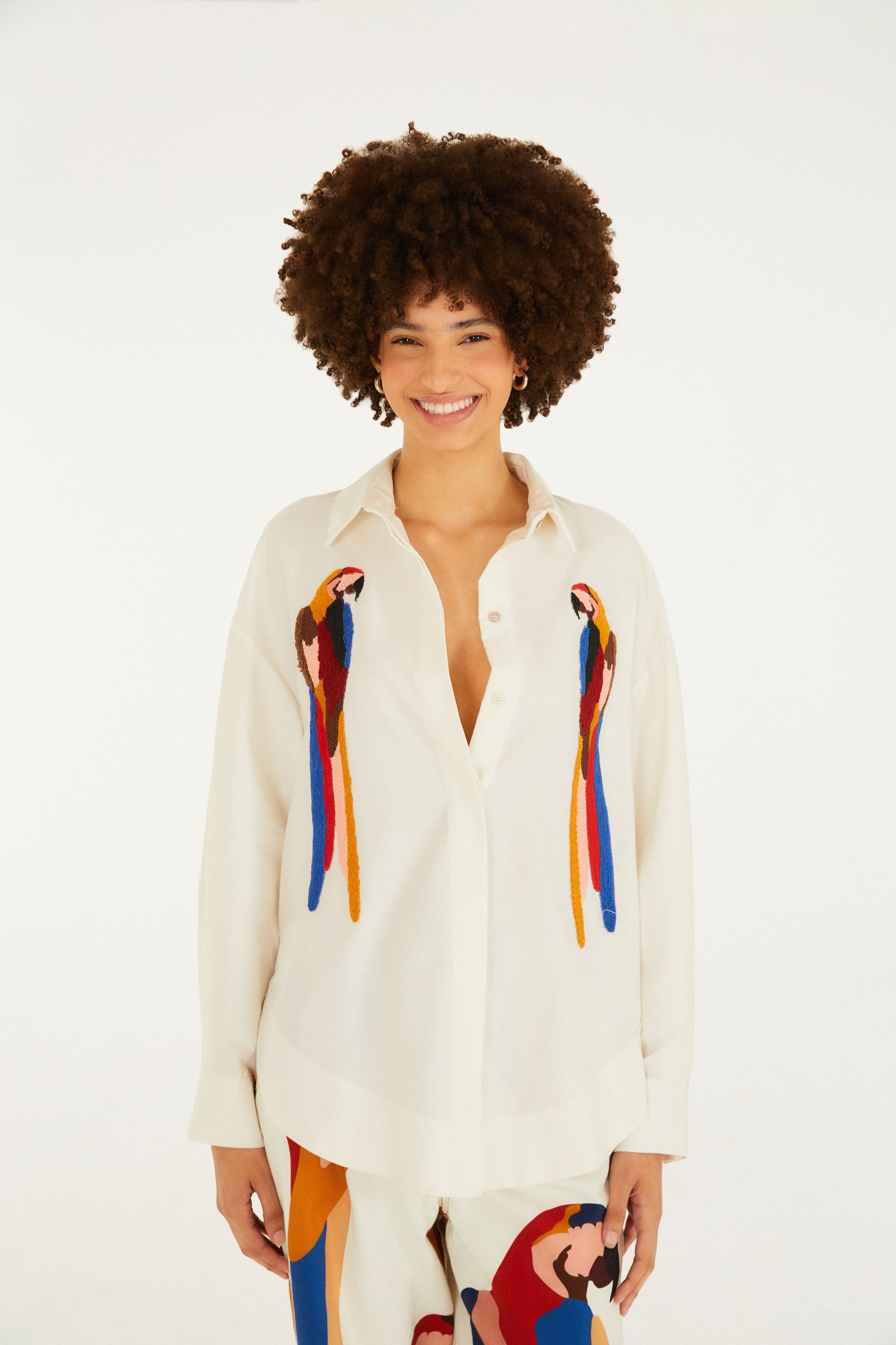 Camisa Bordada Araraquara