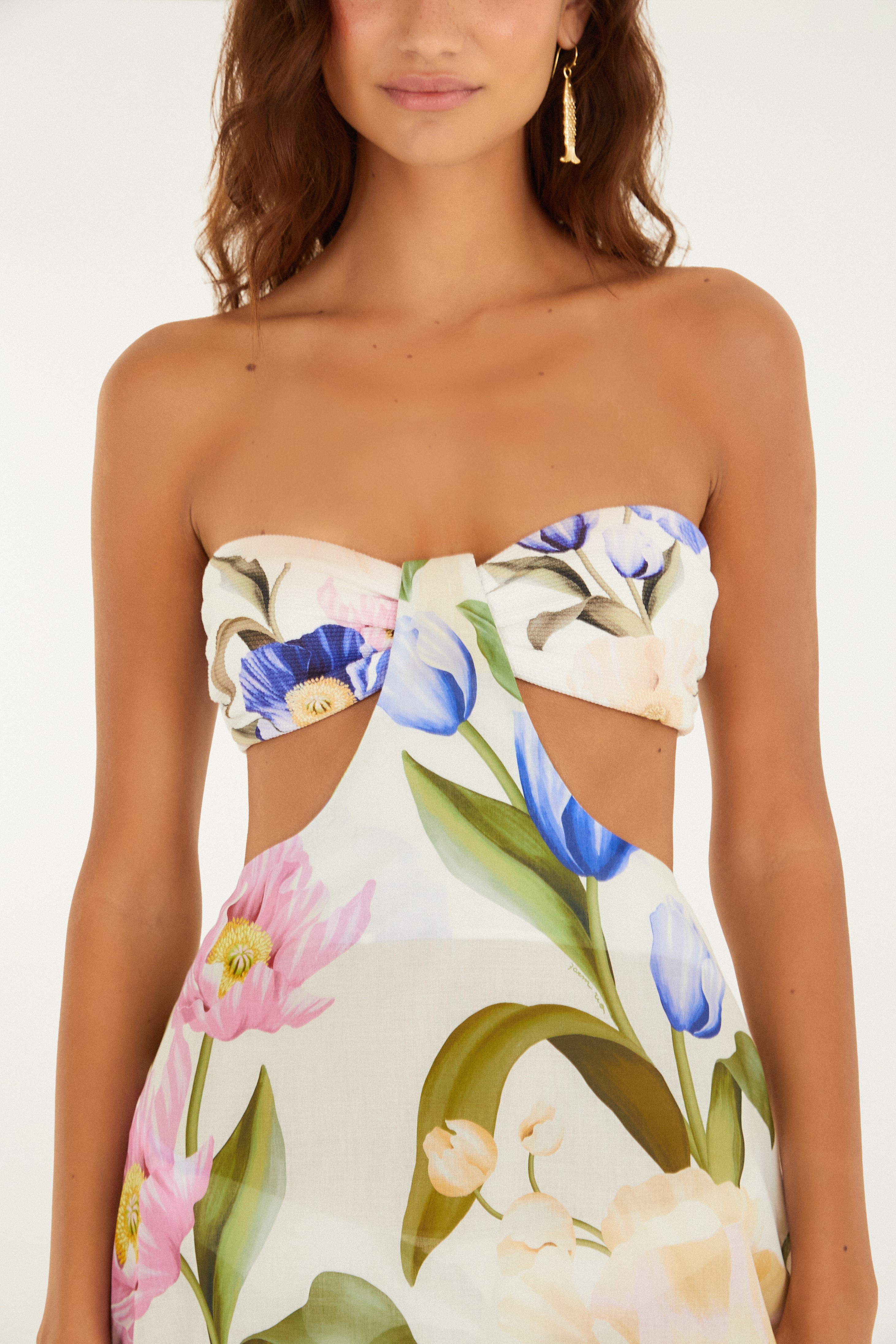 Saida De Praia Floral Lola