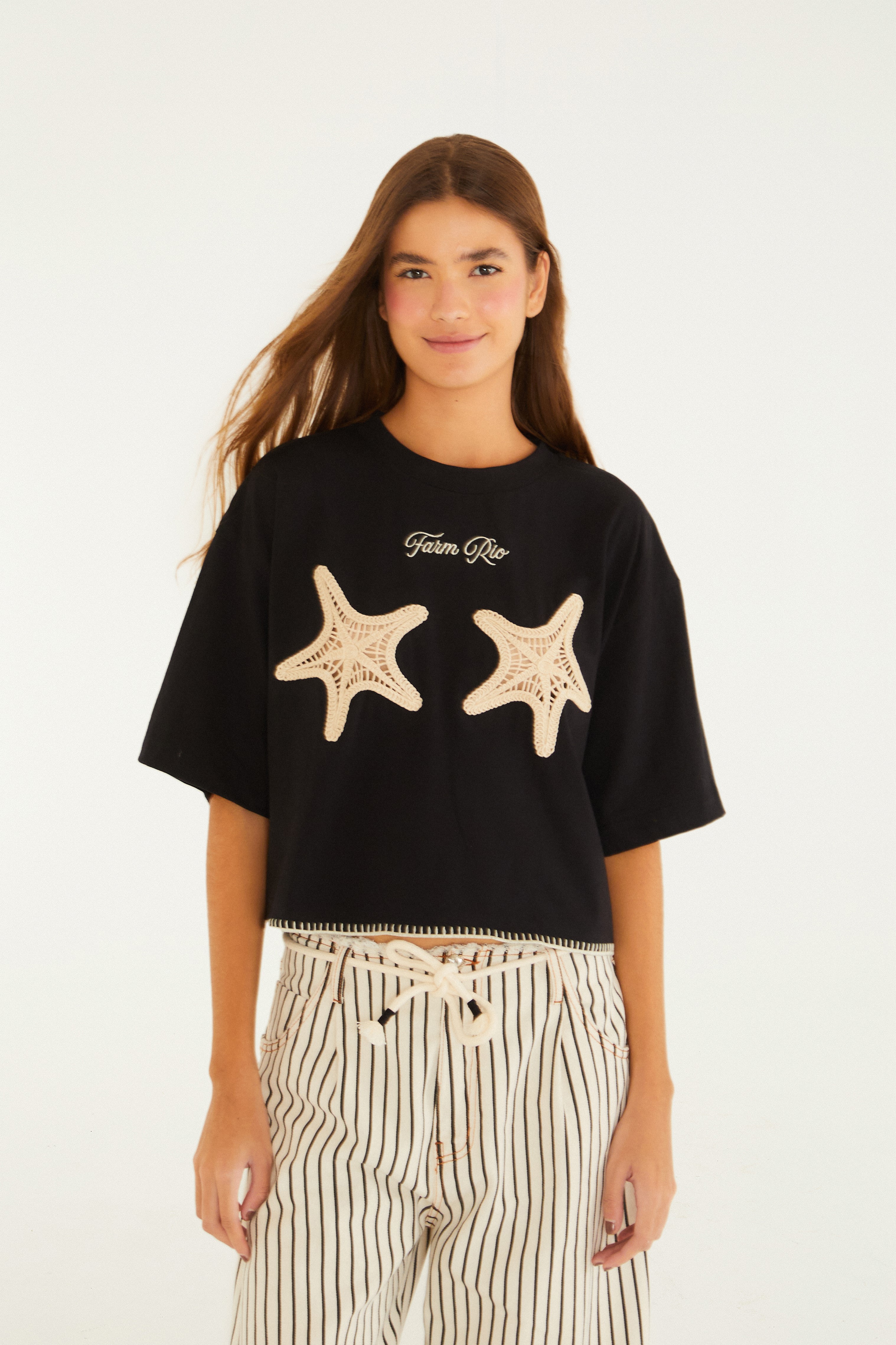 T-Shirt Estrela Do Mar Farm Rio Preto