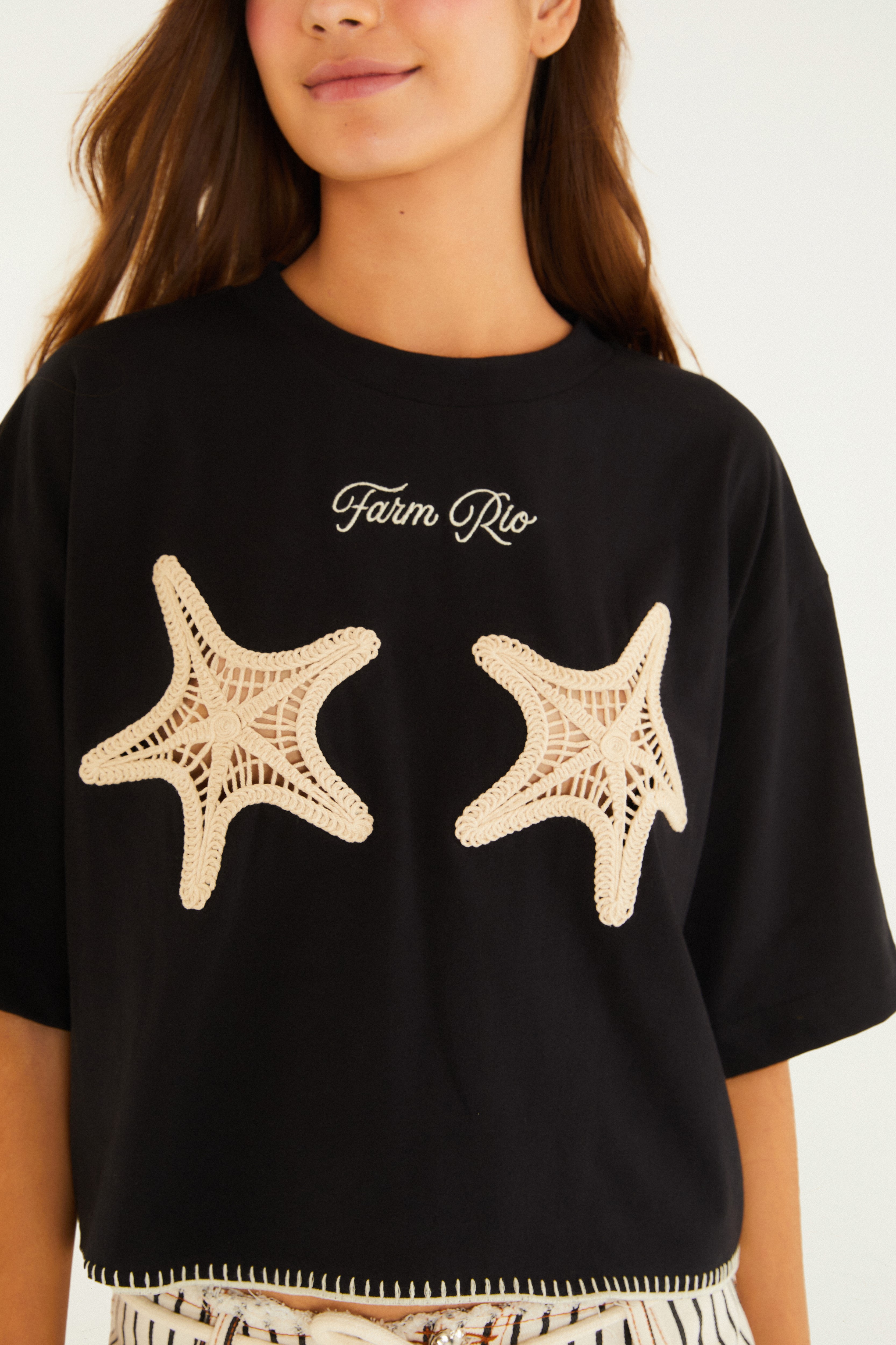 T-Shirt Estrela Do Mar Farm Rio Preto